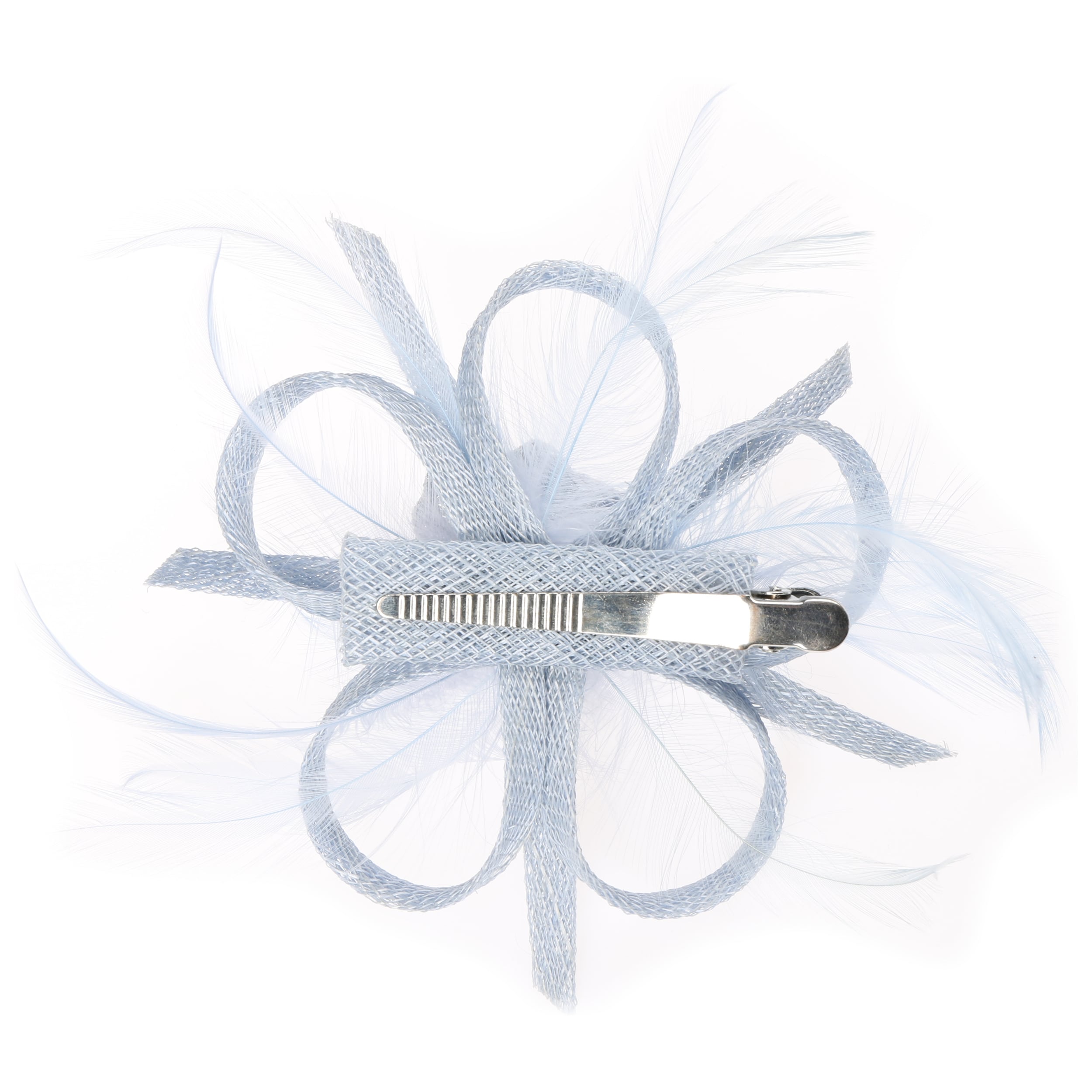 Sinamay Stro Fascinator McBURN Fascinator Dames - Met Clip, Gemaakt In Italië, Paars, Diameter 13 Cm Hoofdsieraad Lente Zomer