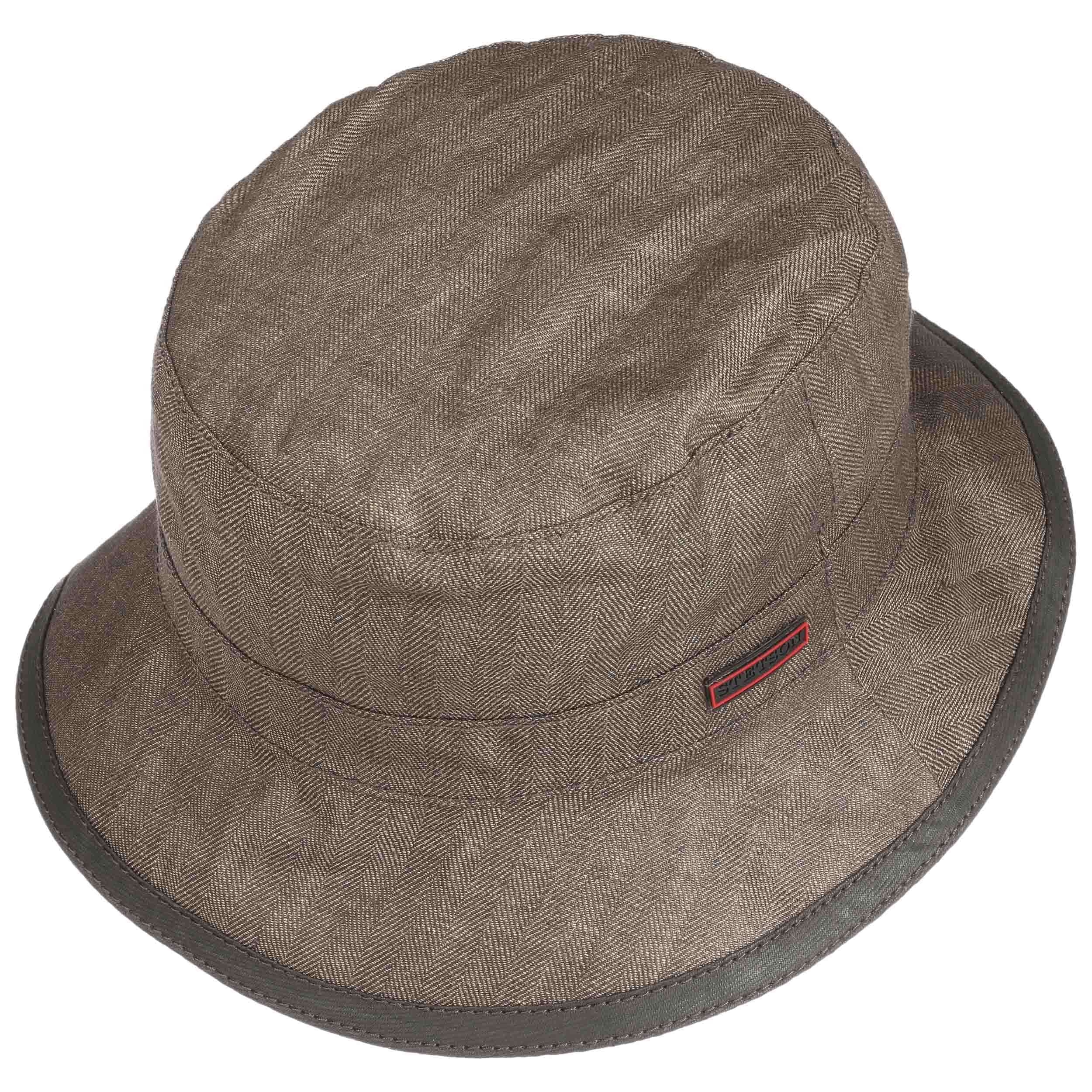 Coated Linen Cloth Hat by Stetson - 109,00