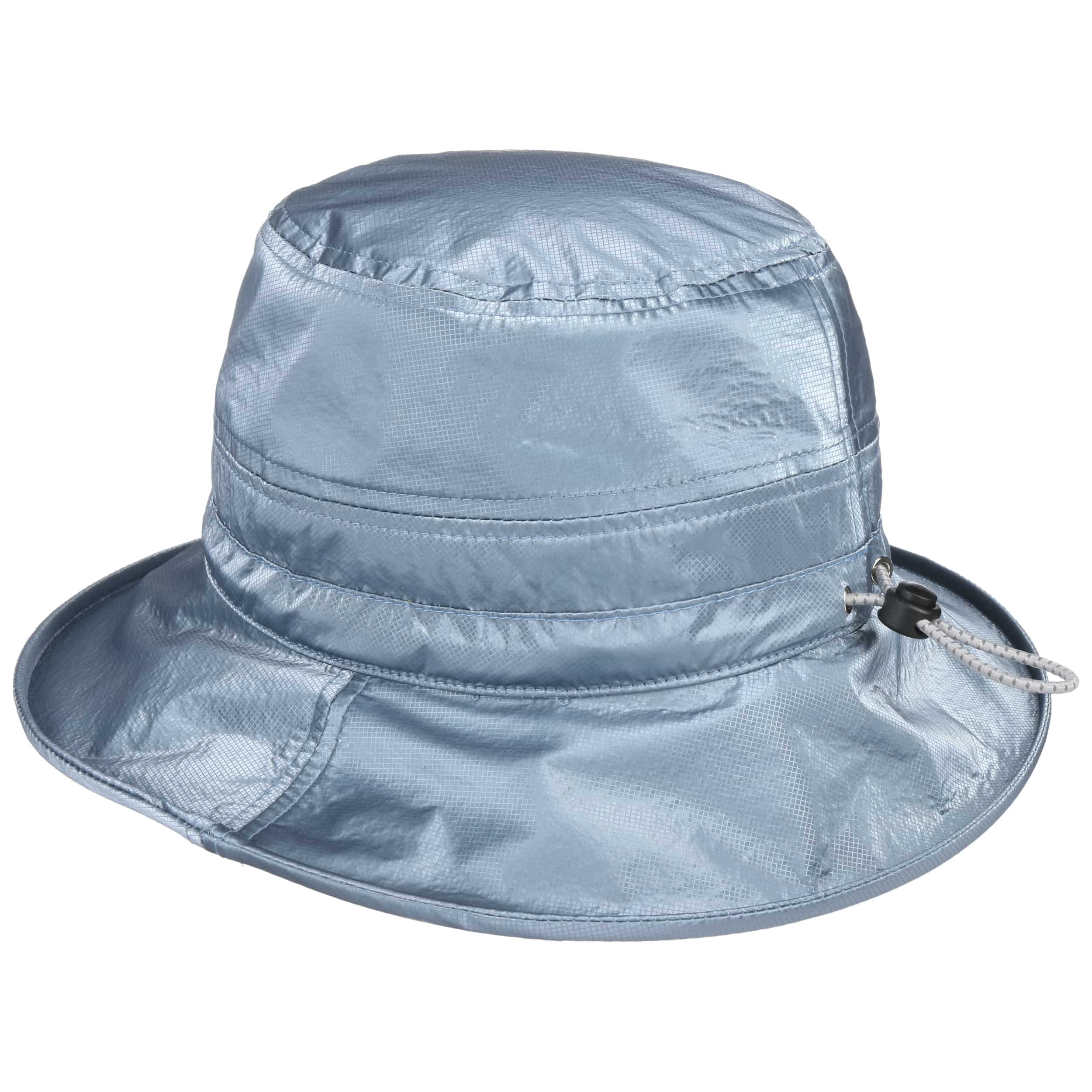 Seeberger Conny Regenhut mit Aufschlag Stoffhut Futter