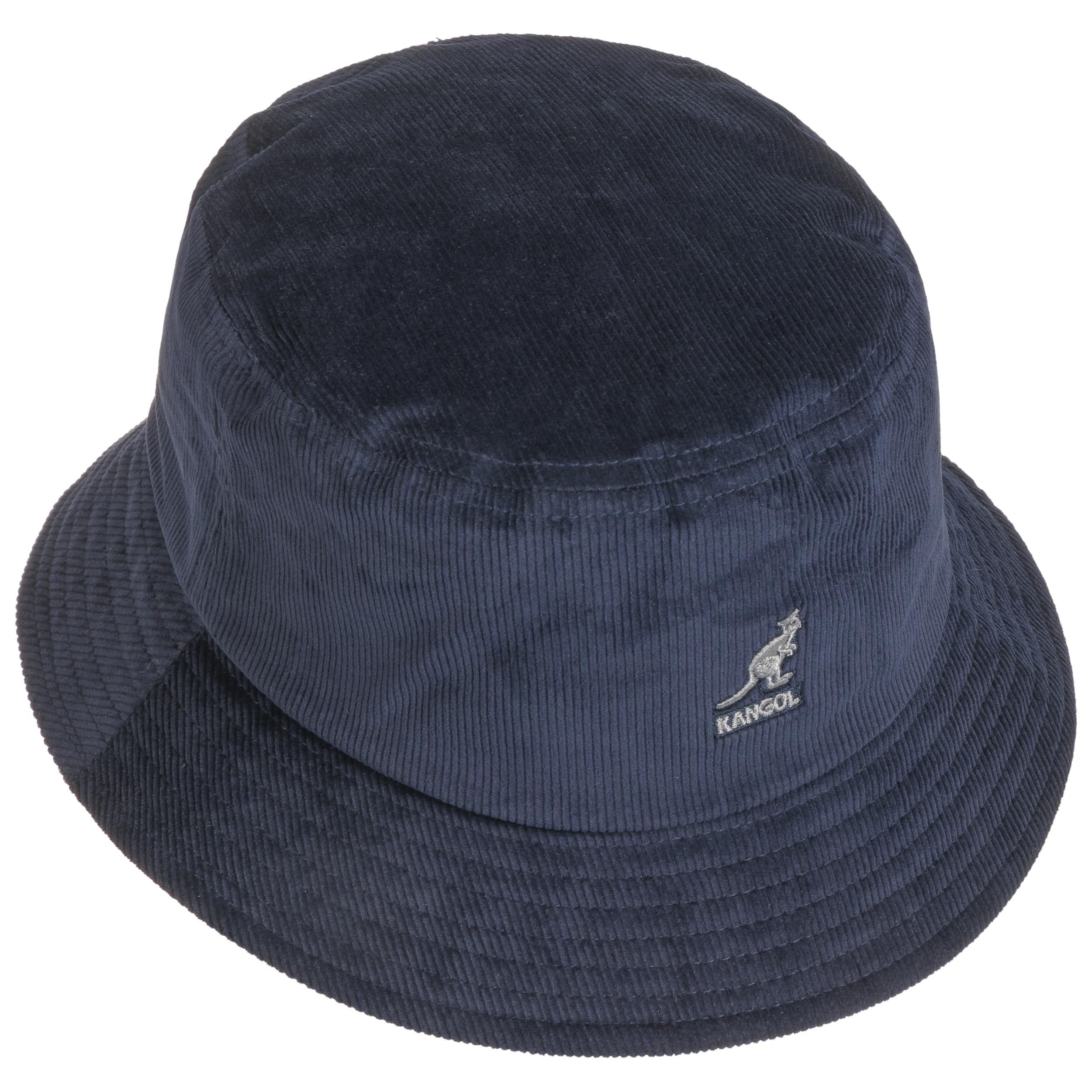 Kangol Washed Bucket Hat Vissershoed Dames/Heren - strand hoed zomer hengelaar voor Lente/Zomer - M (56-57 cm) zwart