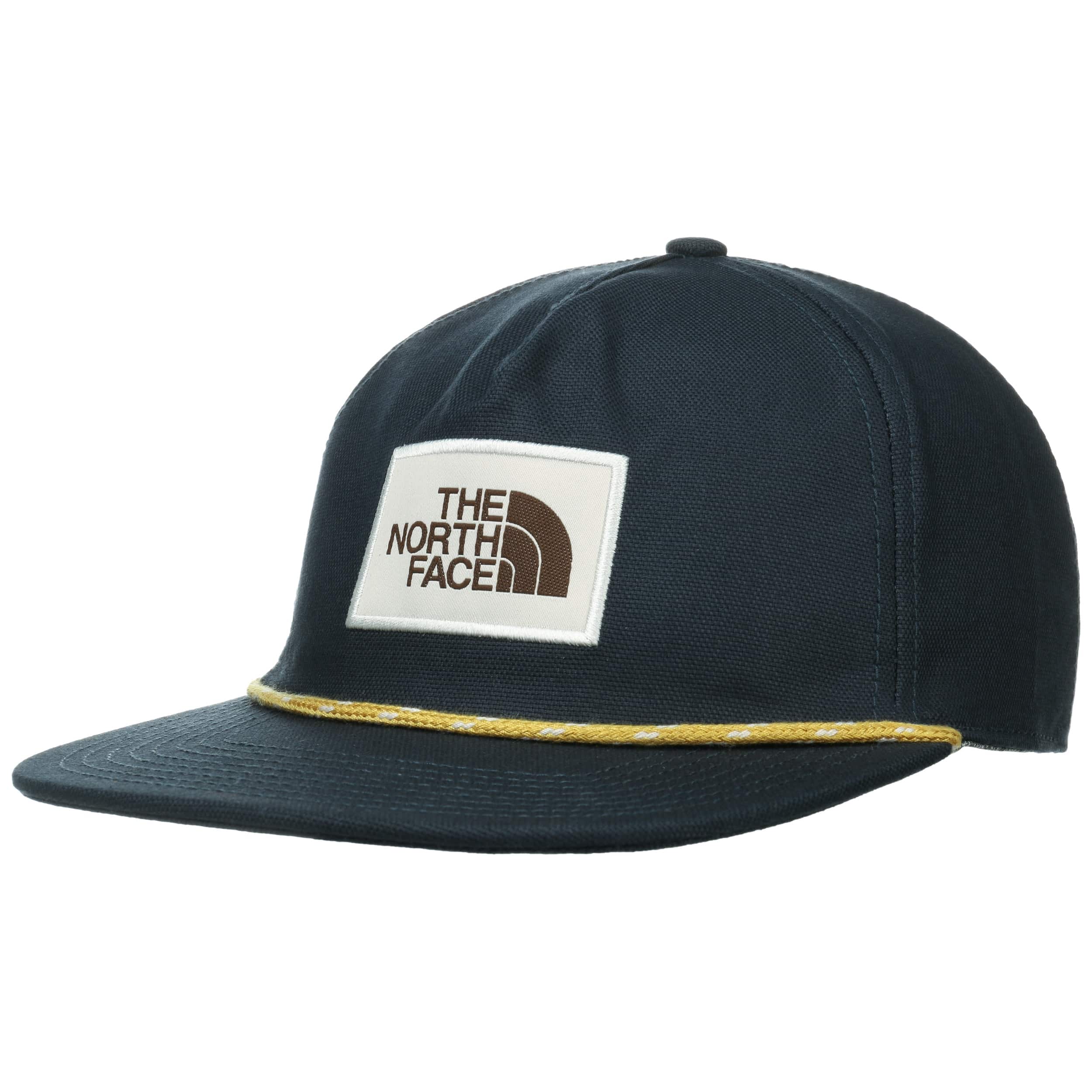 north face flat brim hat