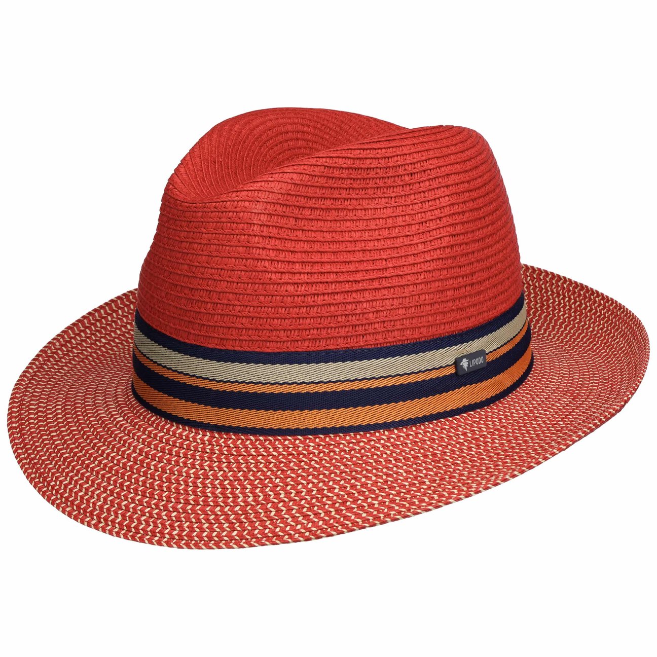 Boland Strohhut Caribbean – Bunter Faschingshut Mit Ausgefranster Krempe | Einheitsgröße Ca. 59 Cm