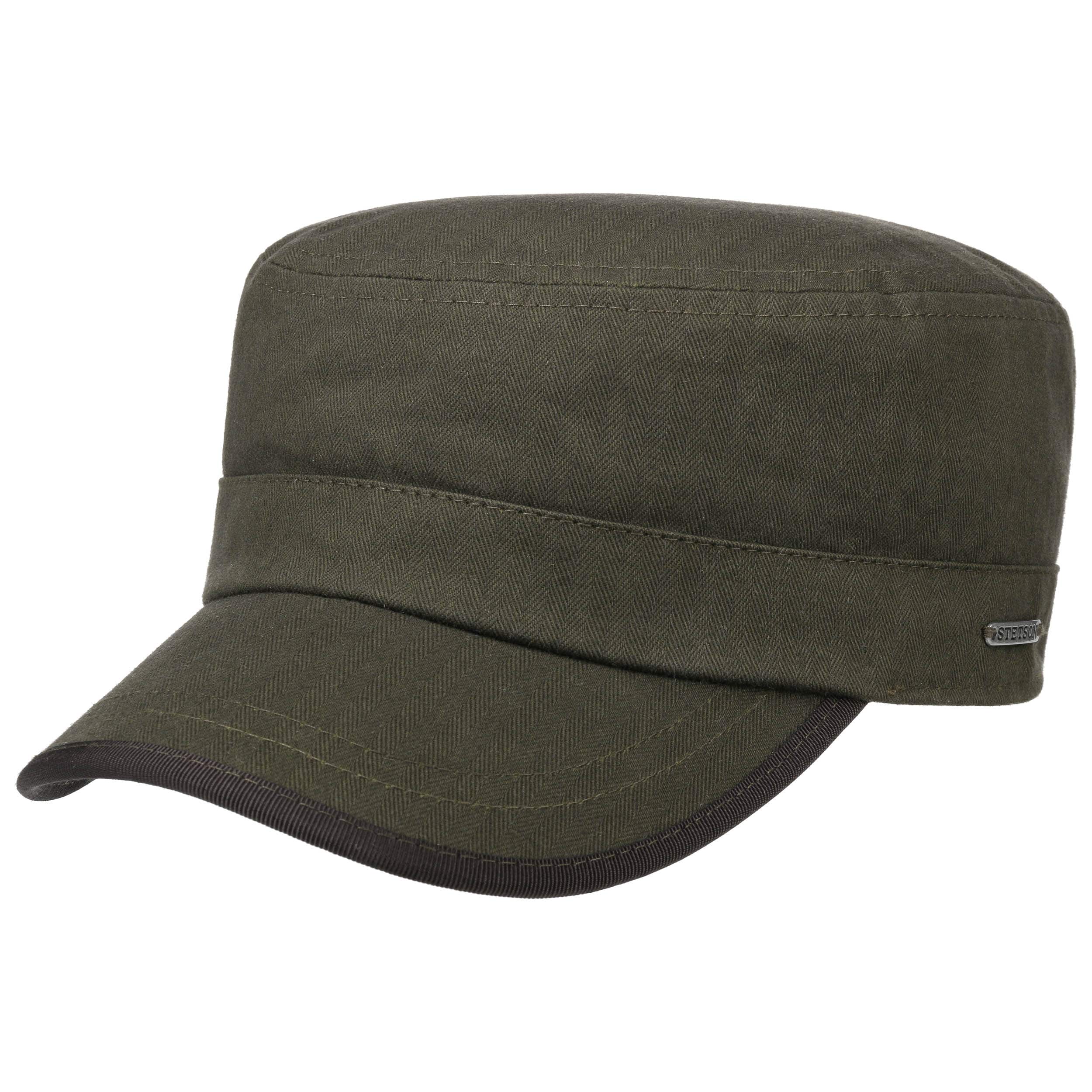 stetson army cap cotton