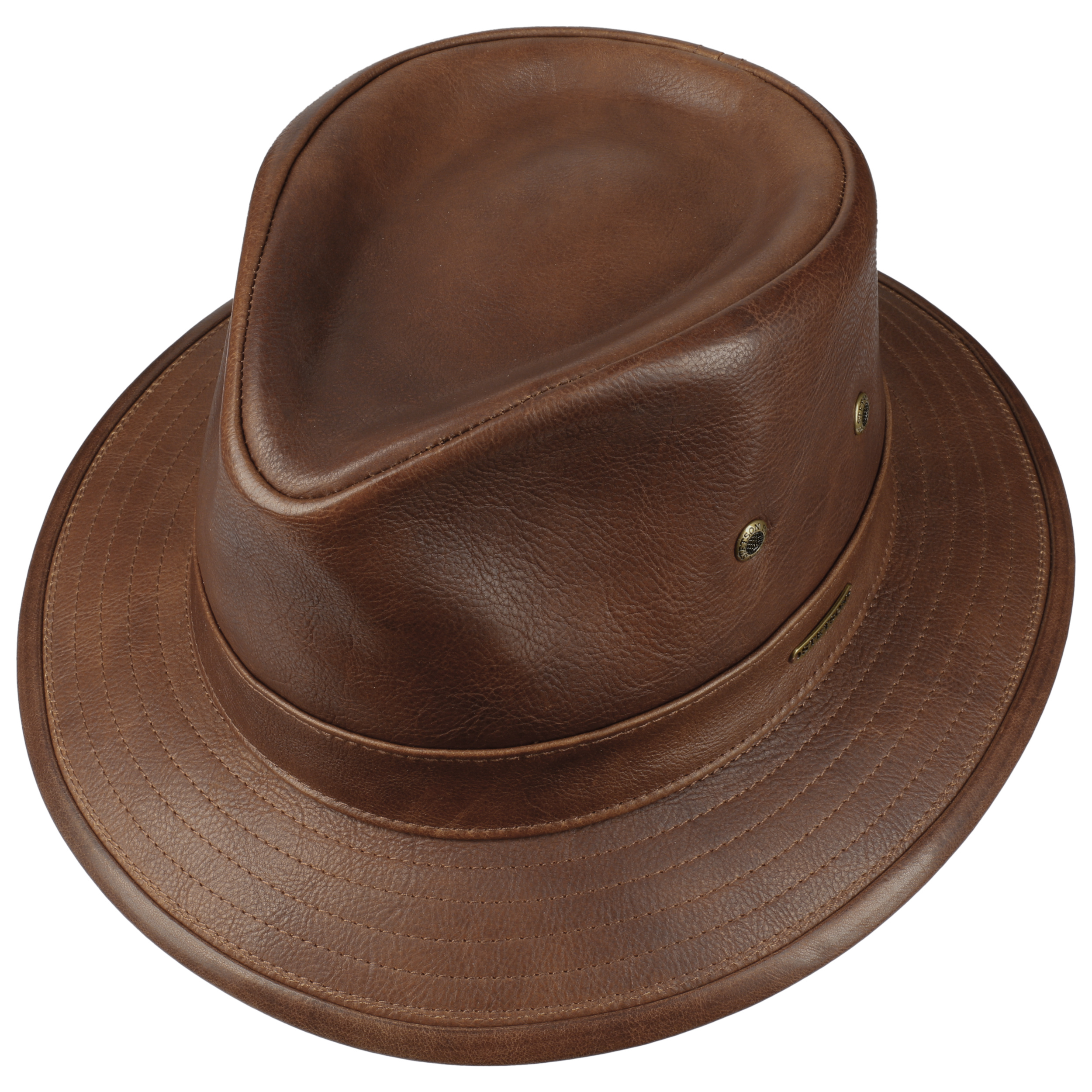 Cowhide Traveller Leather Hat by Stetson 199,00