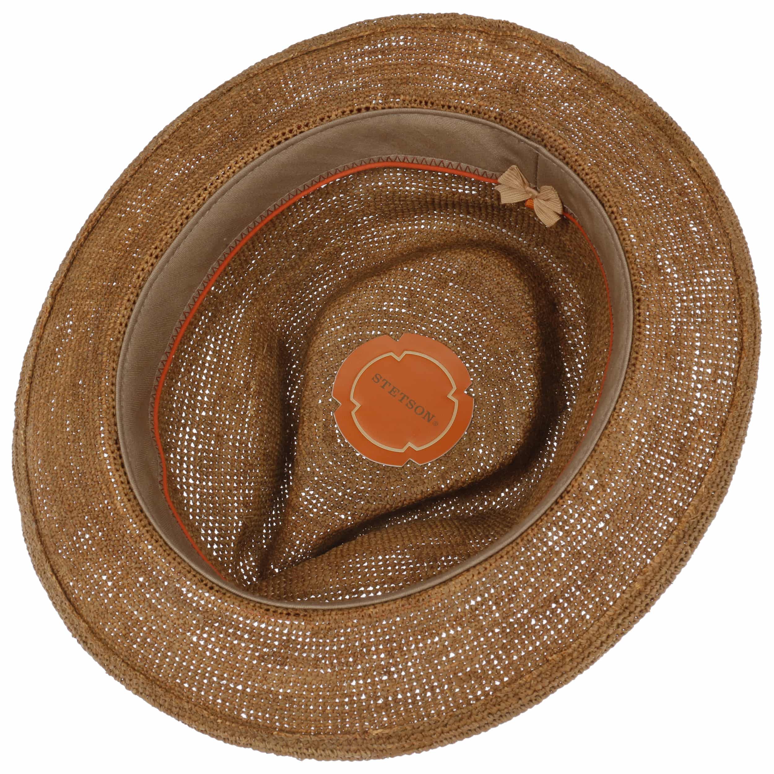 Crochet Fedora Raffiahatt by Stetson 939,00 kr