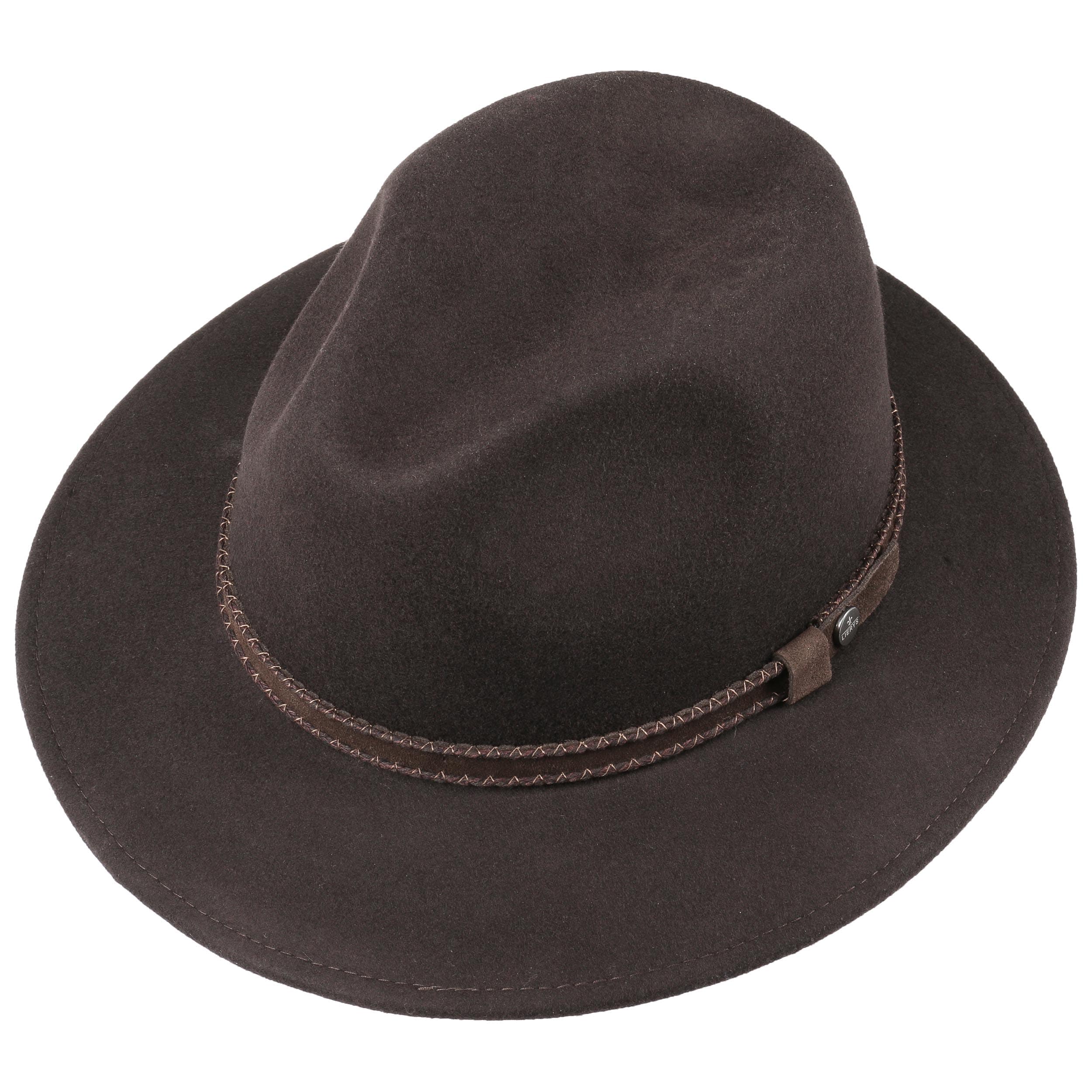 Mayser Denver Trekking Hut - Wollfilz Fedora Für Herren Made In EU
