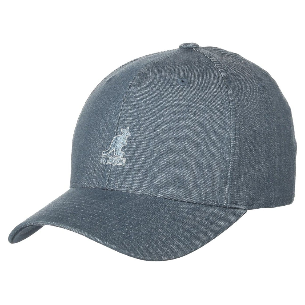 Kangol Stripes Flexfit Baseball Cap - Stretch Fit, Pre-Bent Brim, Closed Back (Base Cap)