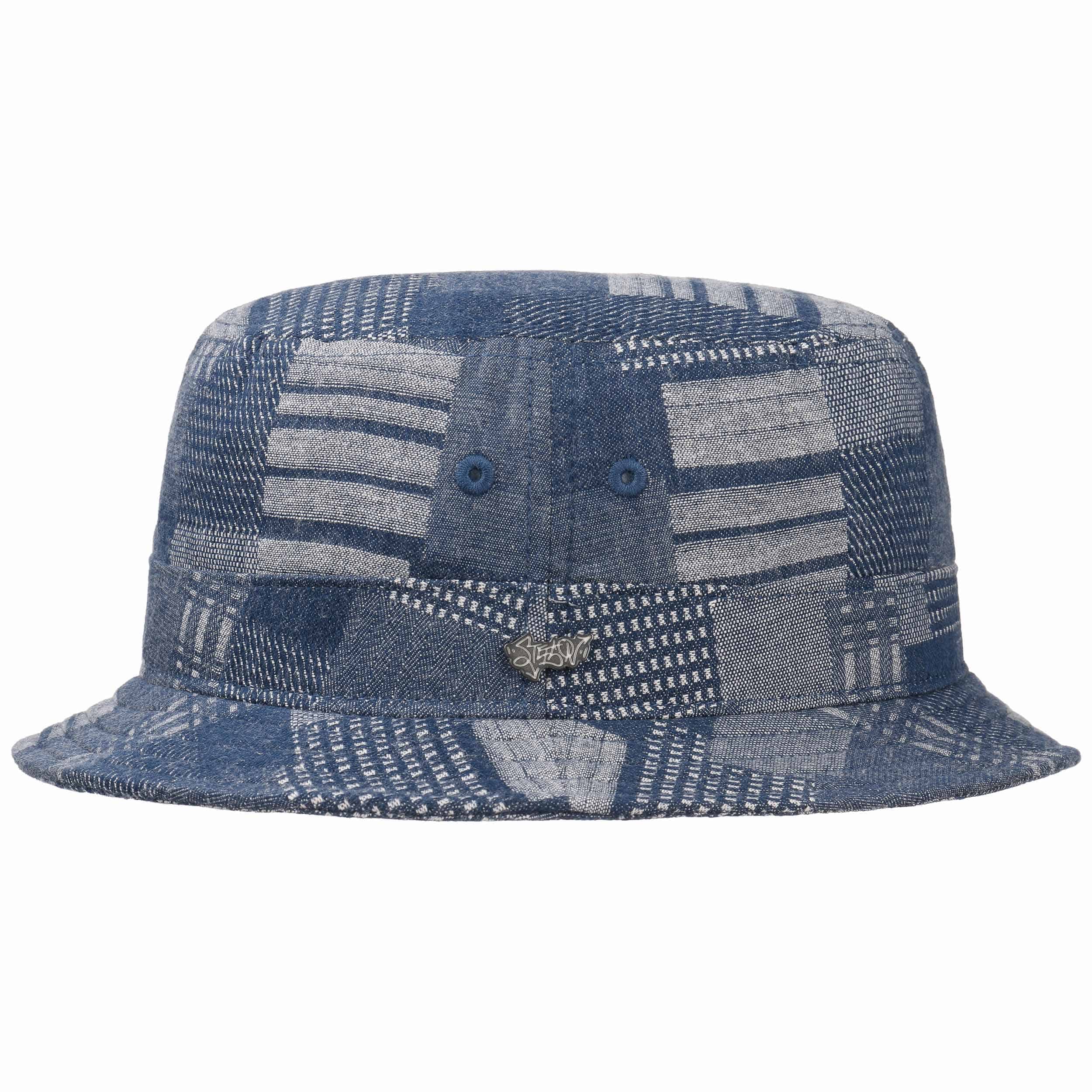 Denim Patchwork Bucket Hat by Stetson 39,00