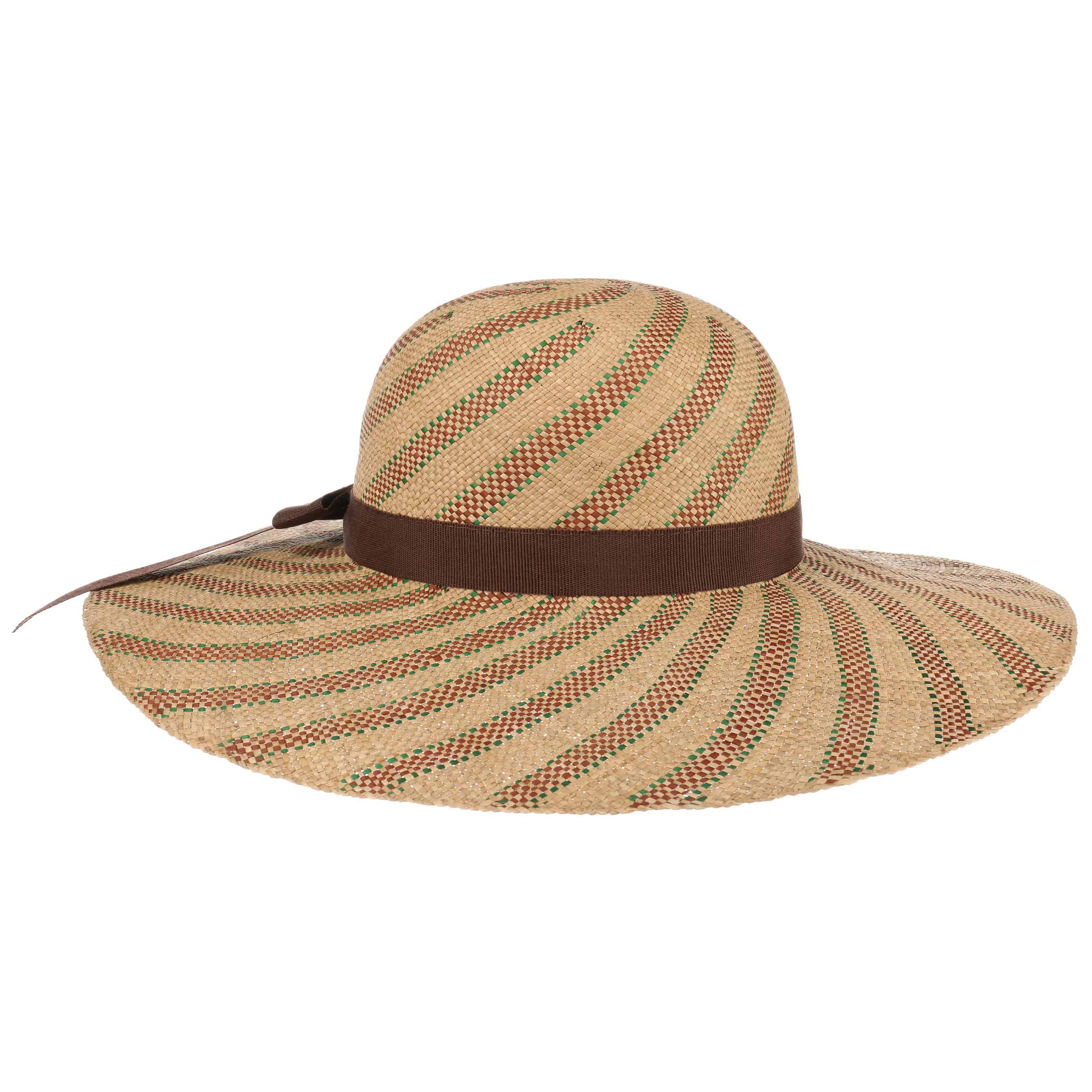 brown floppy hat