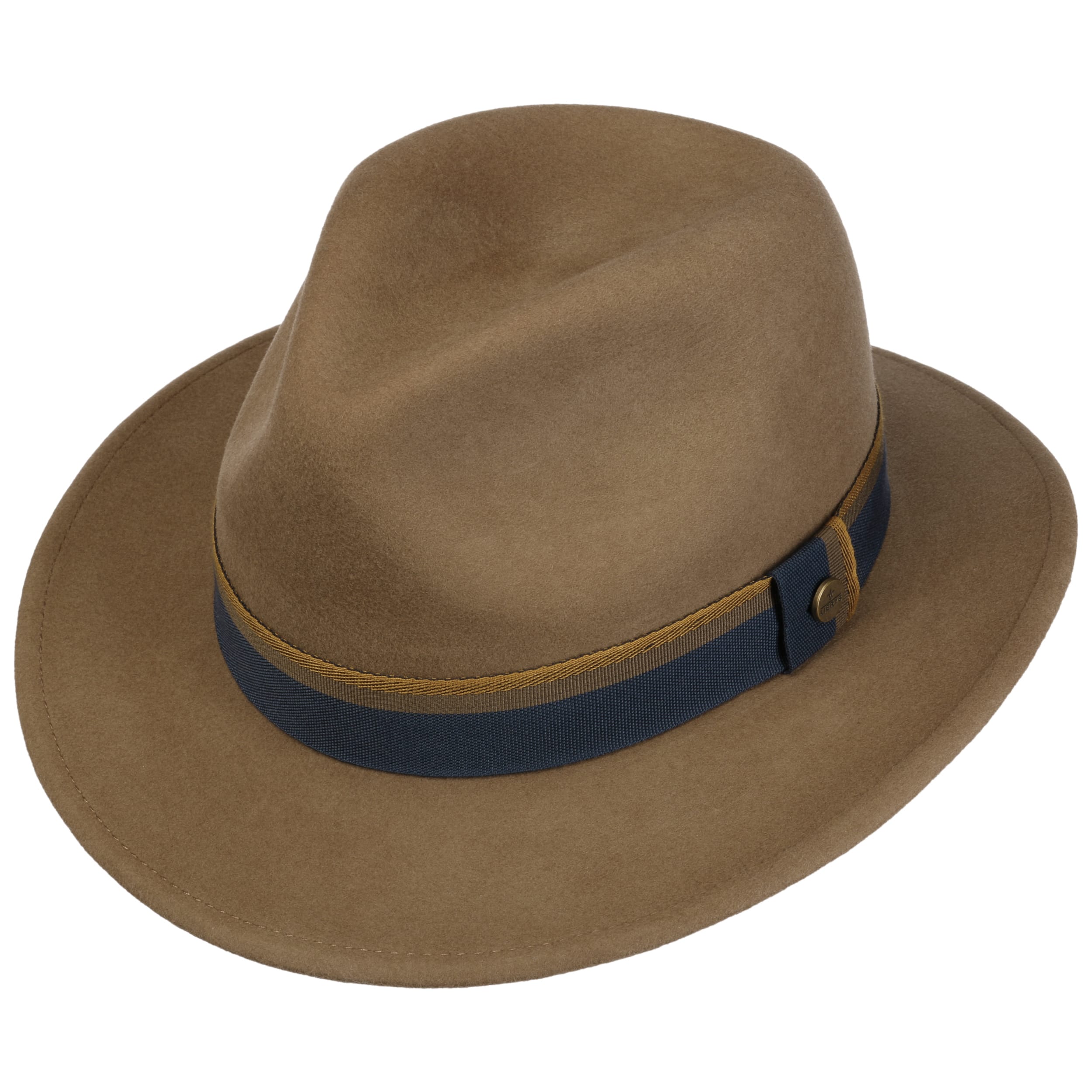 LIERYS Donmalo Trilby Wollhut - Knautschbarer Unisex Hut Für Jede Jahreszeit