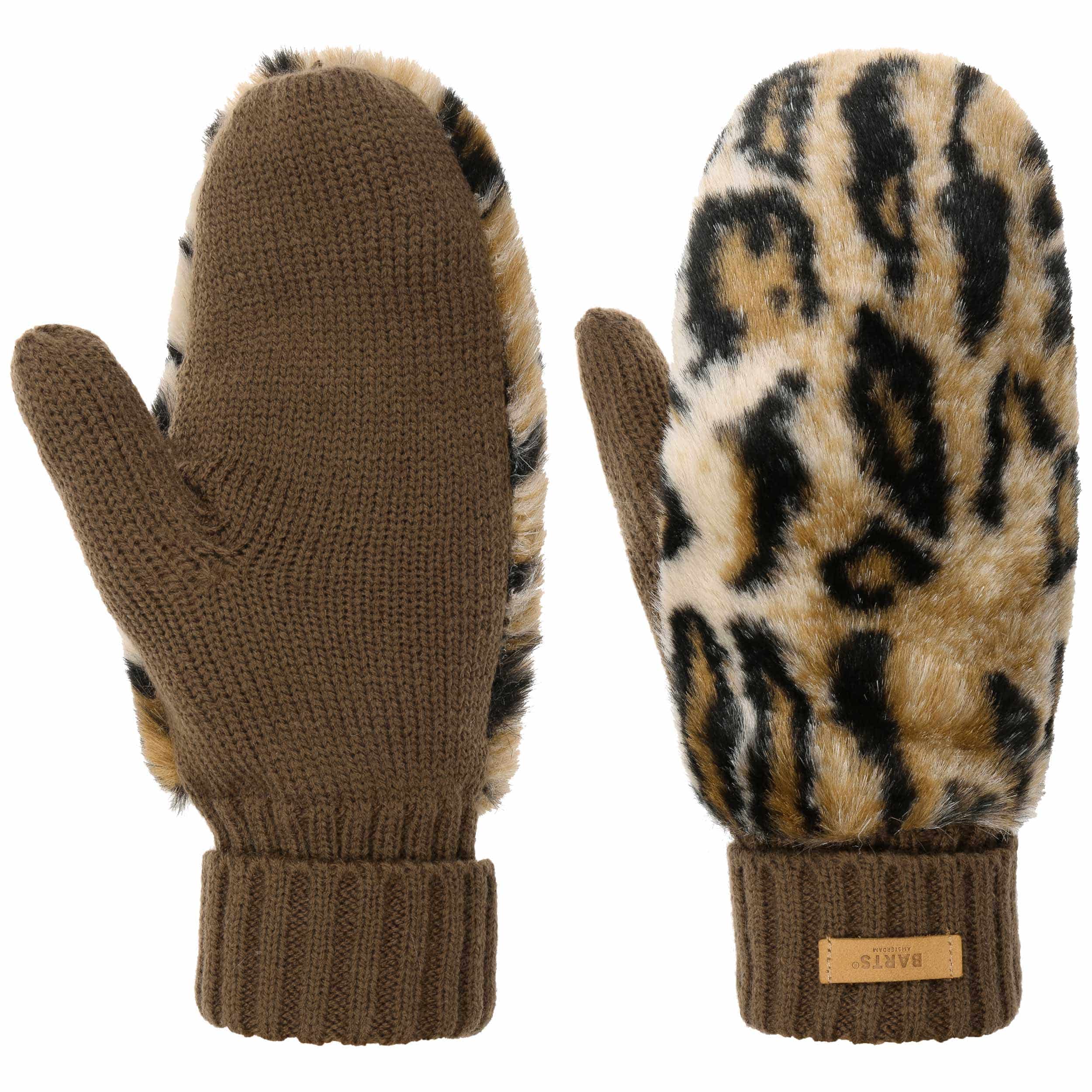 leopard print gloves