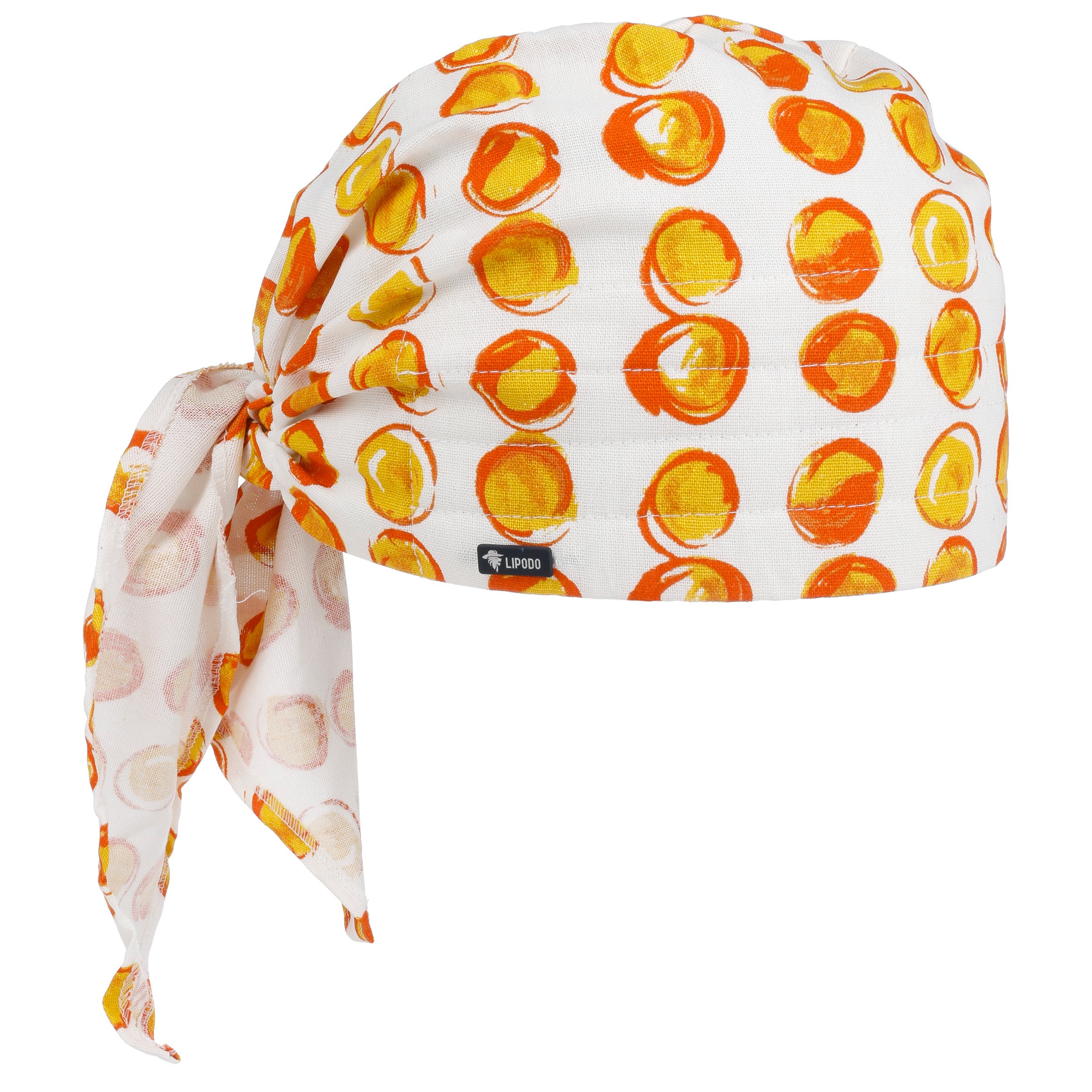 Bandana Enfant Lipodo 100% Coton - Taille Unique 51-55cm - Motifs Classiques - Pour Été, Protection Soleil