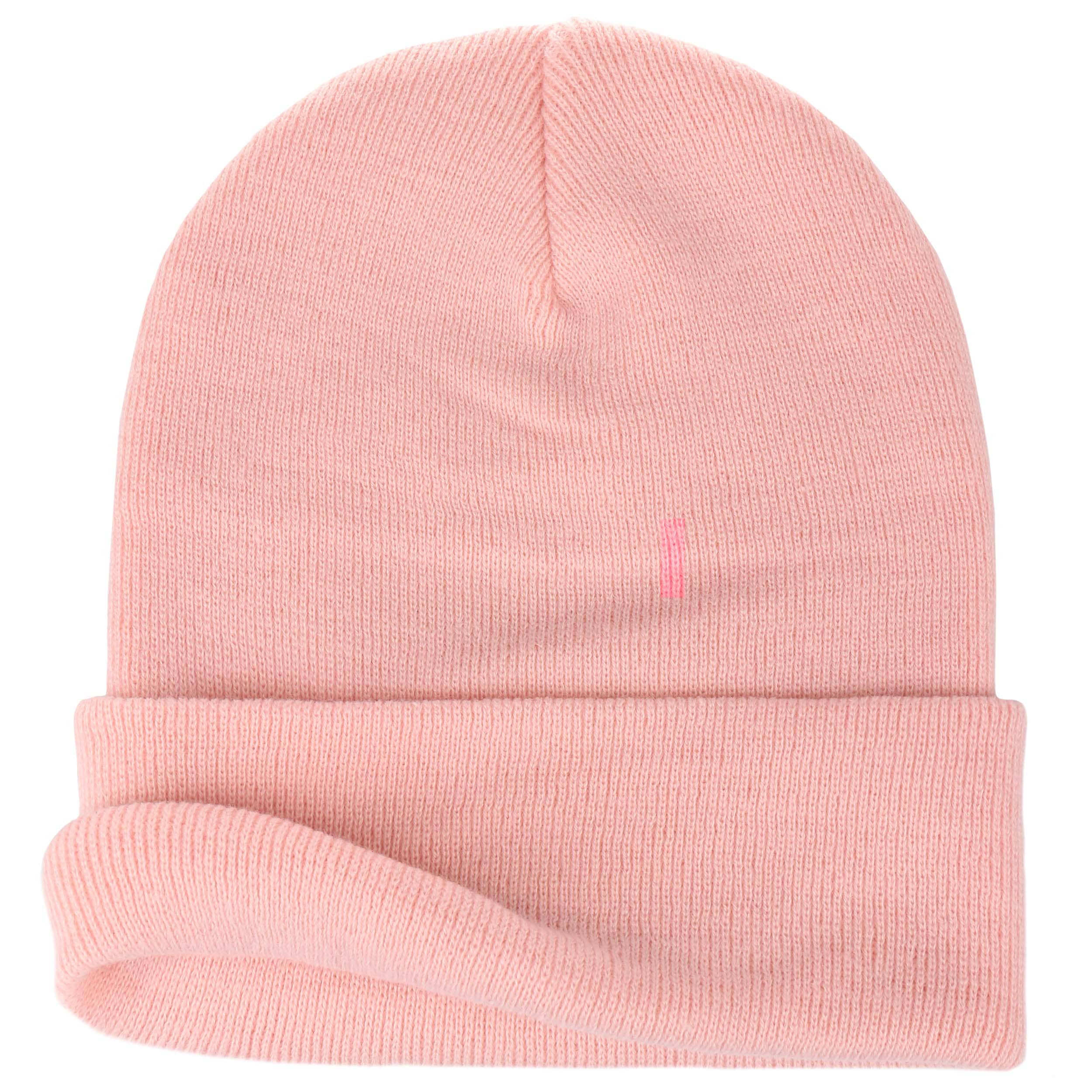 dusky pink beanie