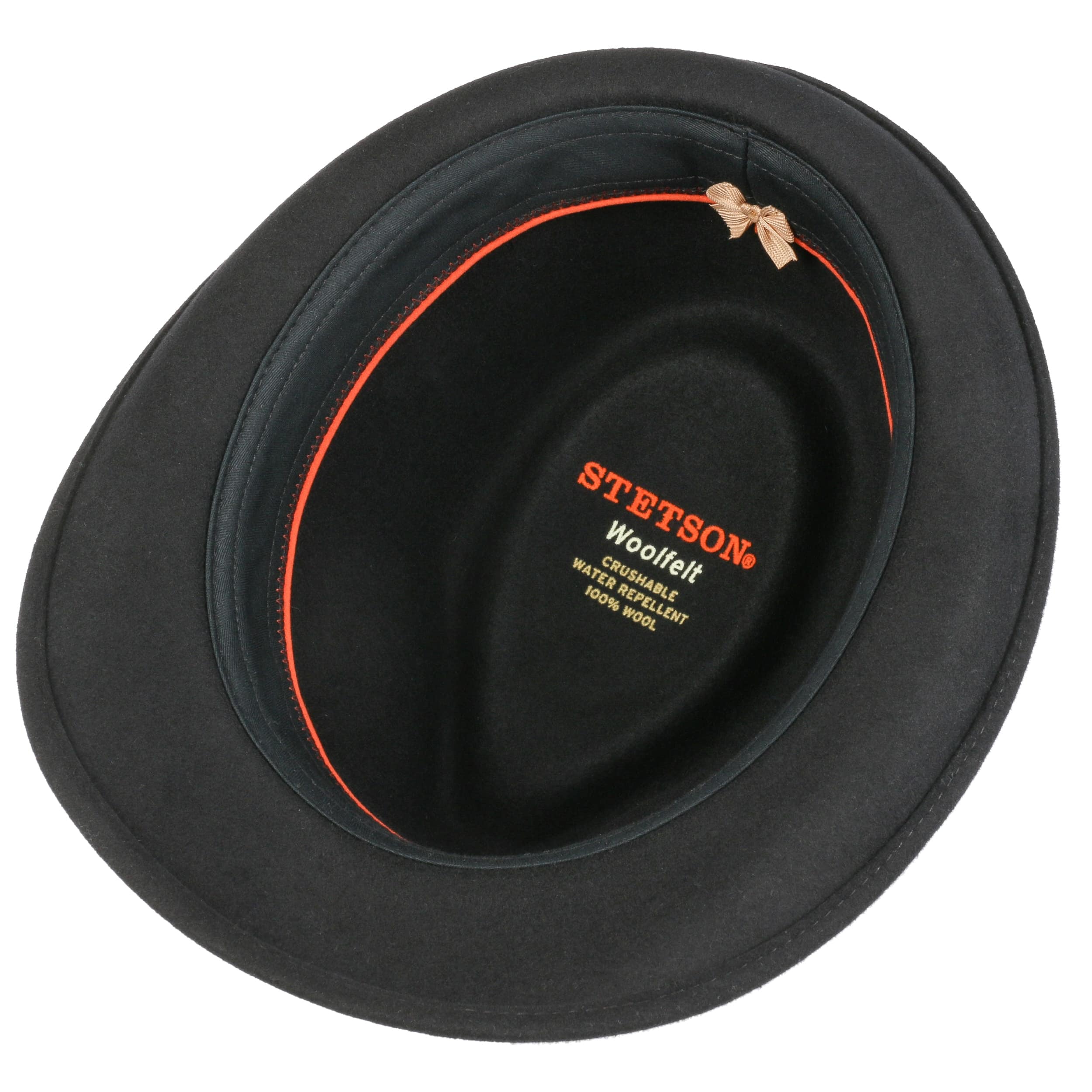 Stetson Hats Elkader Trilby Black