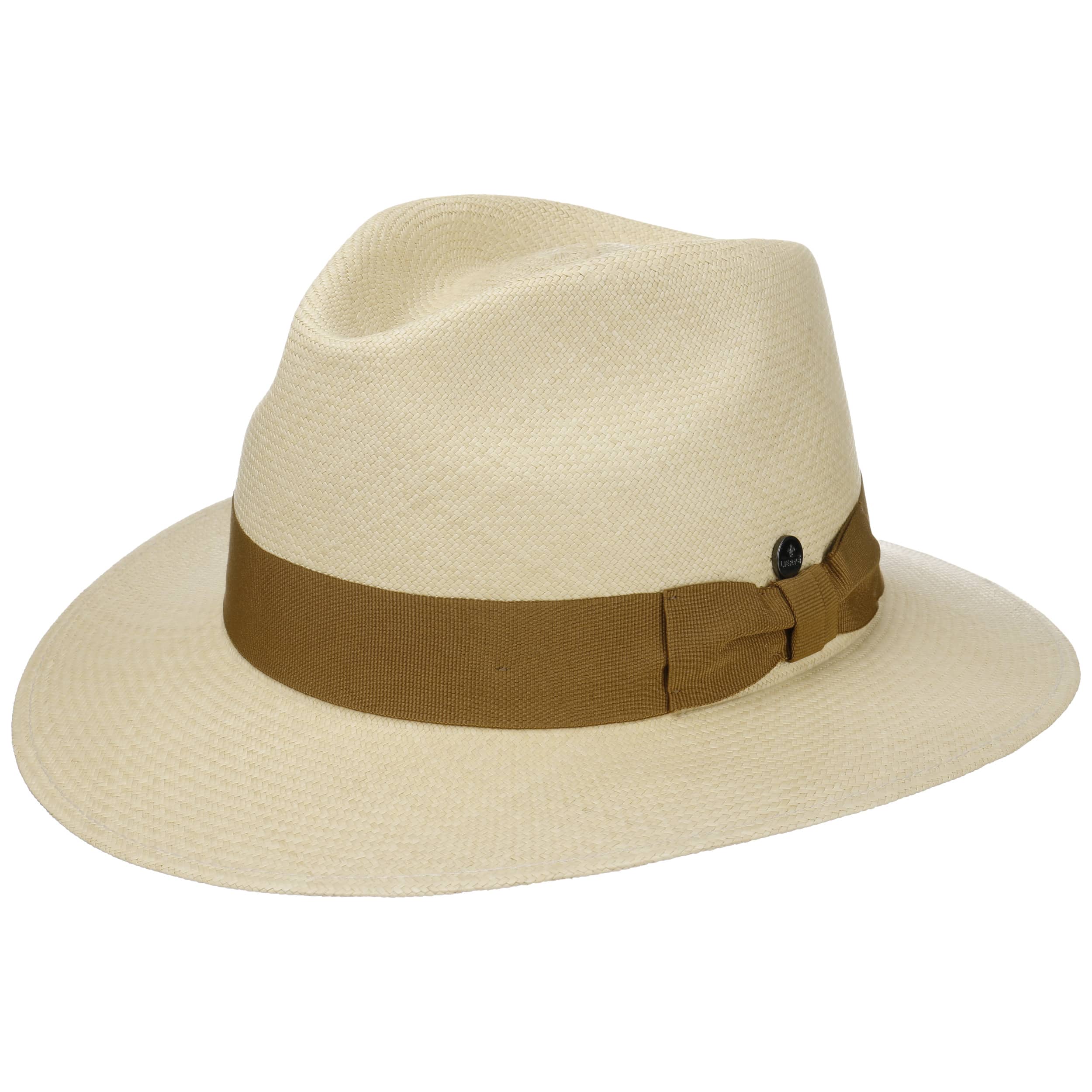 Accessoires Hüte Panamahüte Hut braun beige 