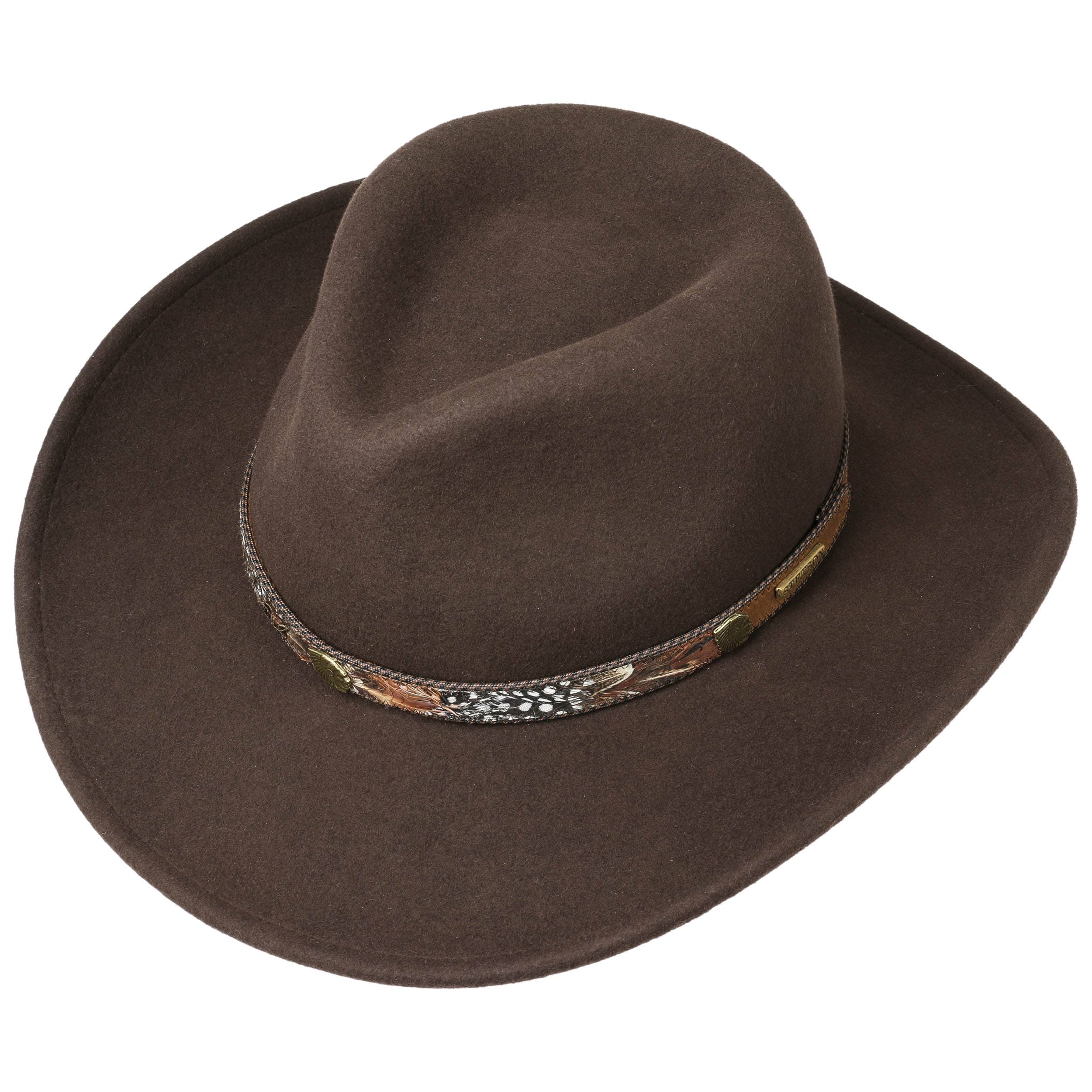Feather Trim VitaFelt Hat by Stetson, EUR 159,00 > Hats, caps