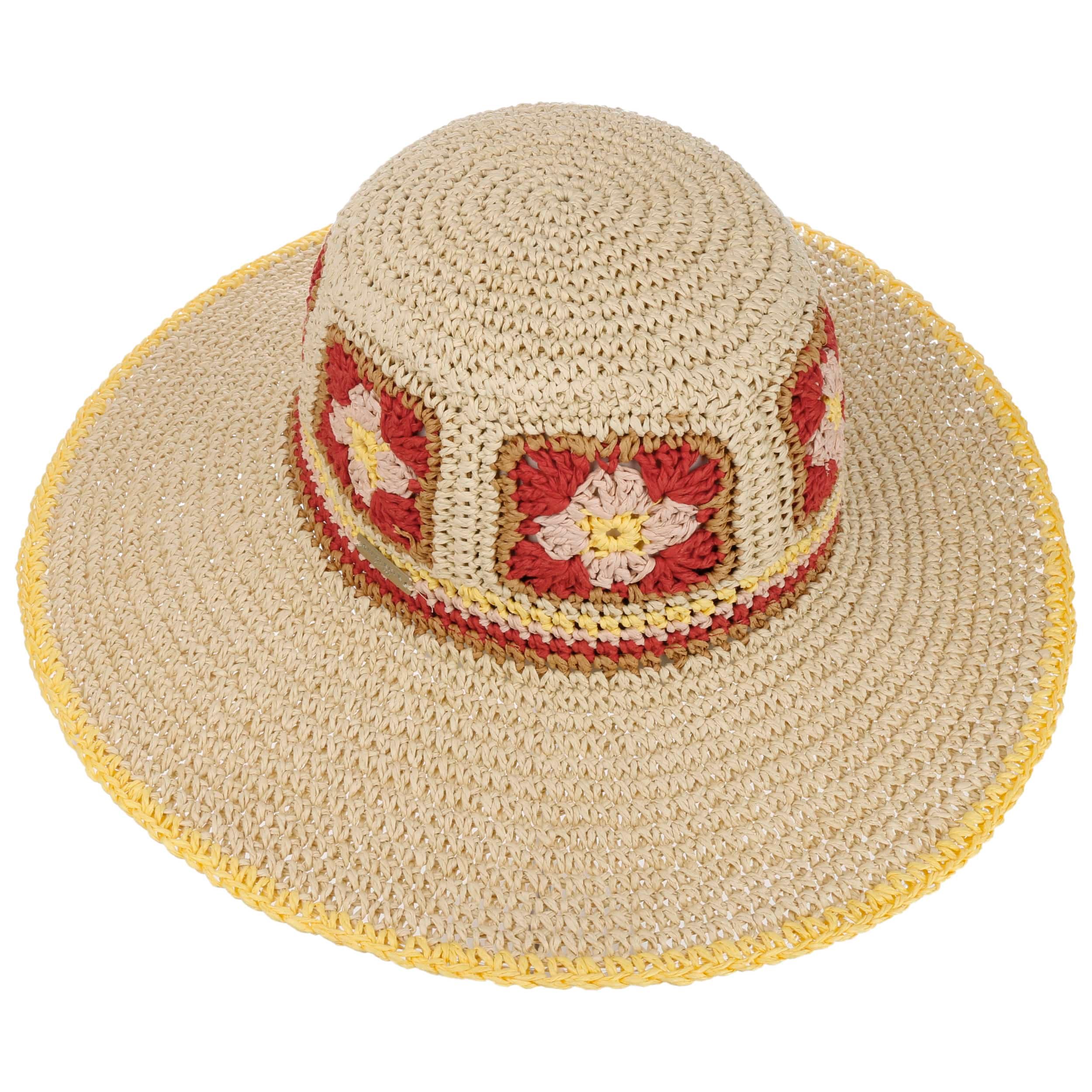 Seeberger Schlapphut Raffiastroh Bolero Mit Streifenmuster 55345-0
