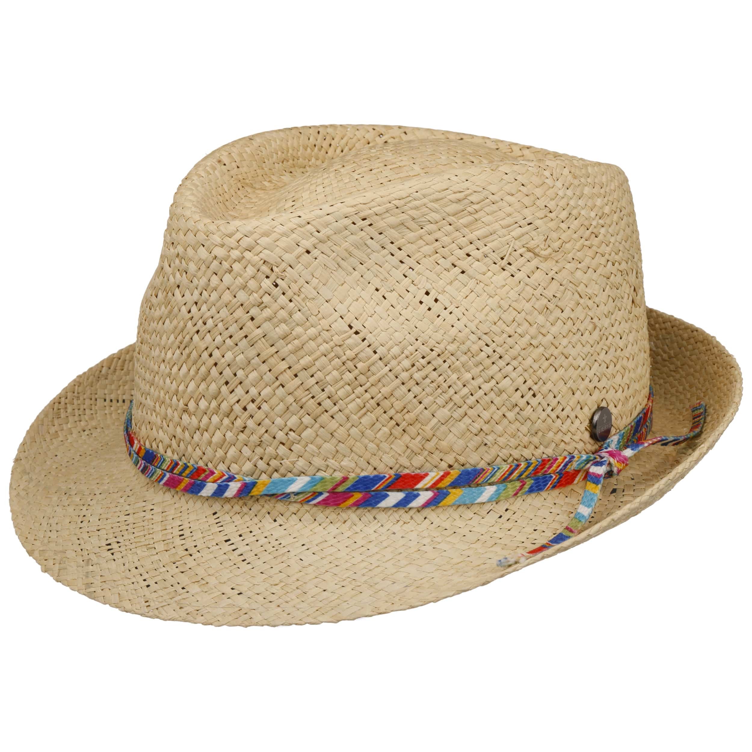 Uni Colour Popstar Trilby Baumwollhut - Sommer Strandhut Damen Herren In Verschiedenen Farben