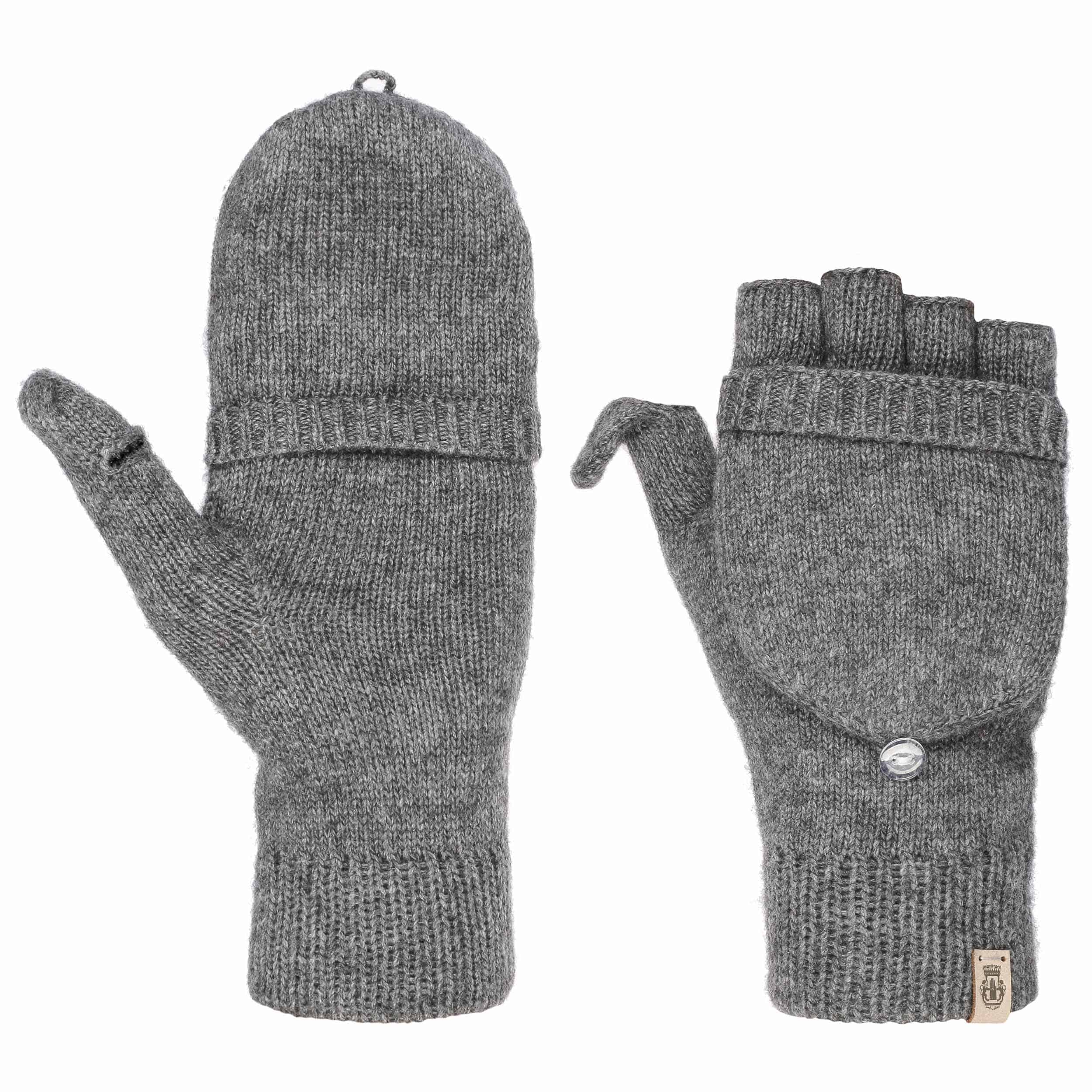 fingerless gloves with cover