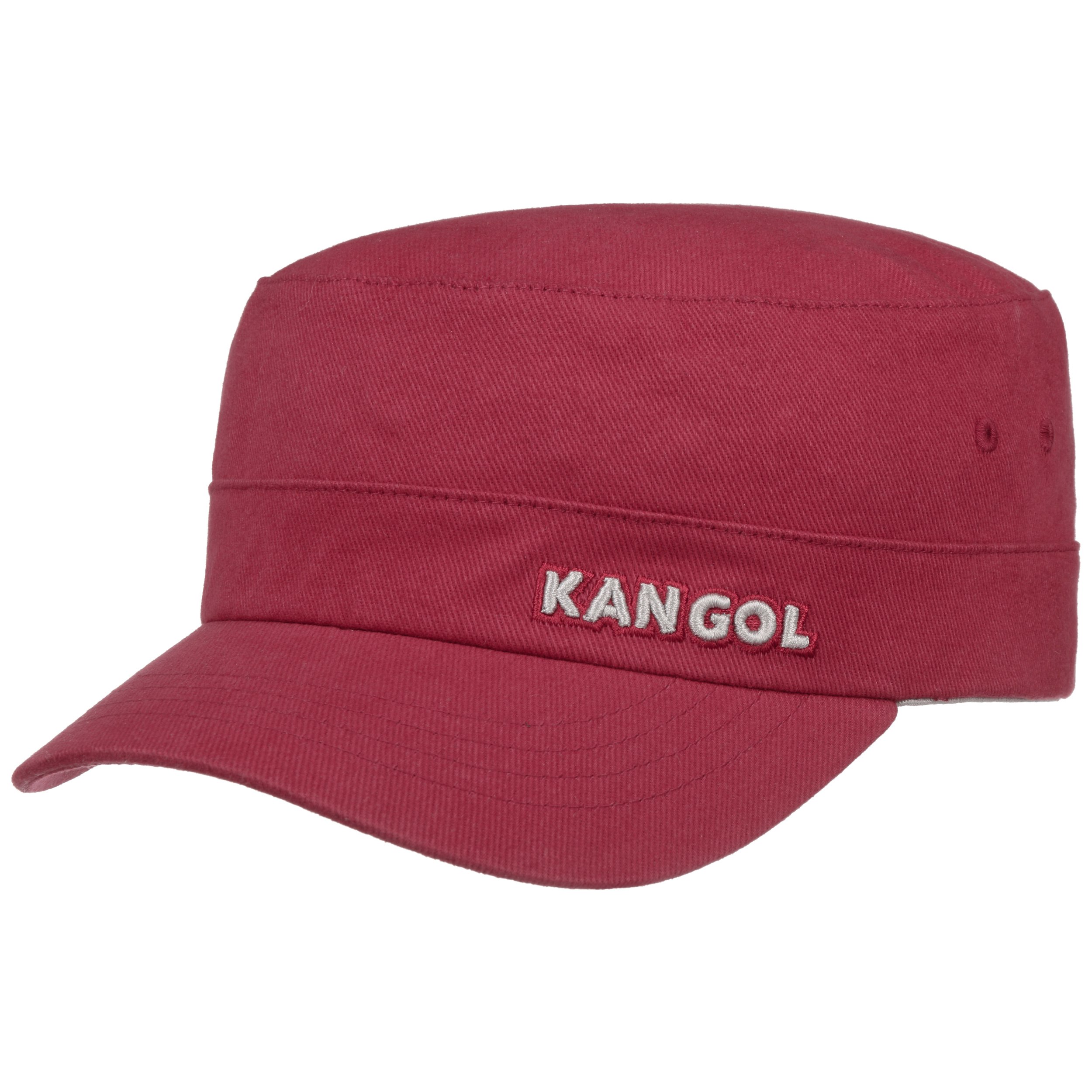 red kangol army cap