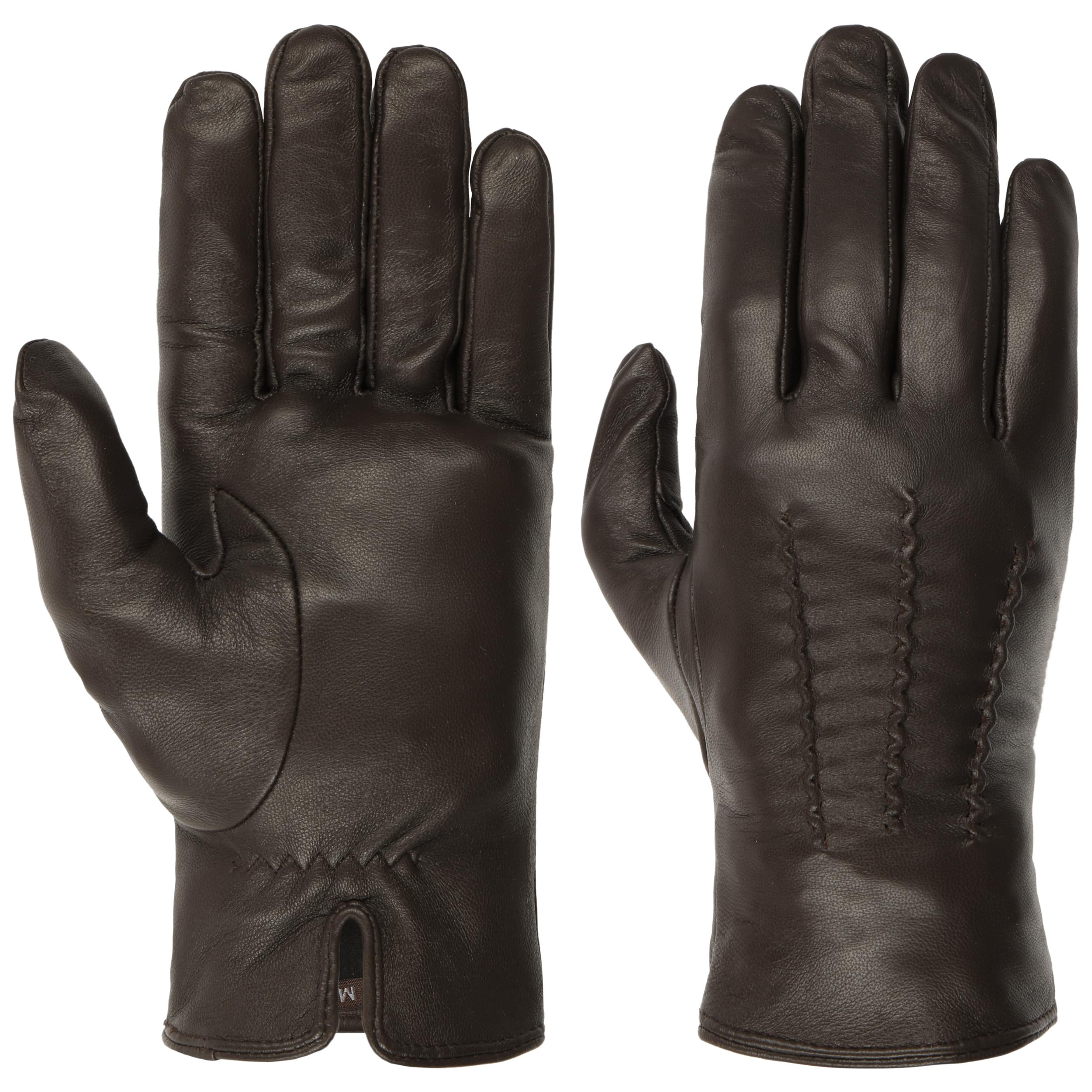 PEARLWOOD Herren Handschuhe BRITT Aus Schafleder  Touchscreen-tauglich,  Mit Wollfutter