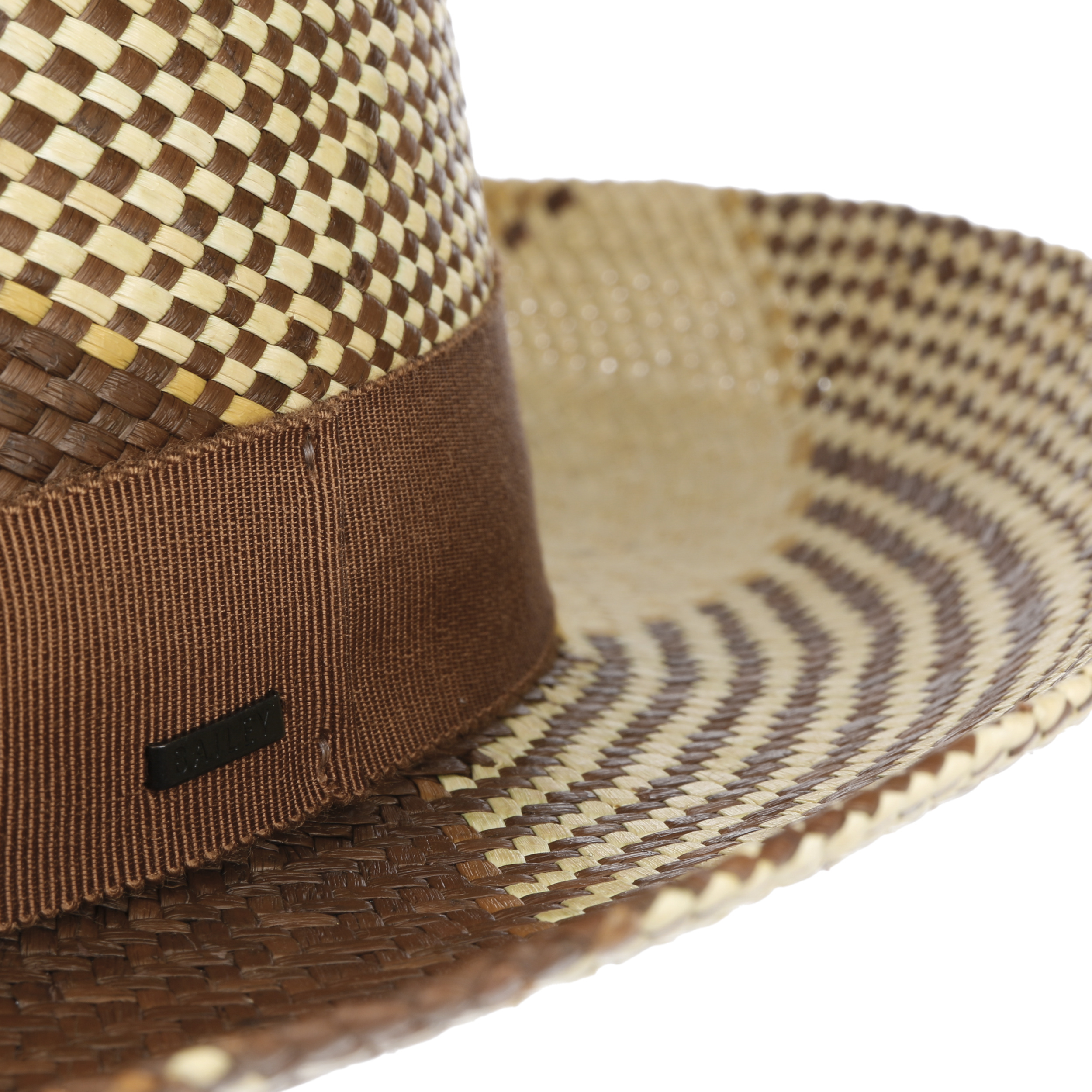 Bailey di Hollywood Uomini, Donne Giger Panama Fedora - Multicolore - M