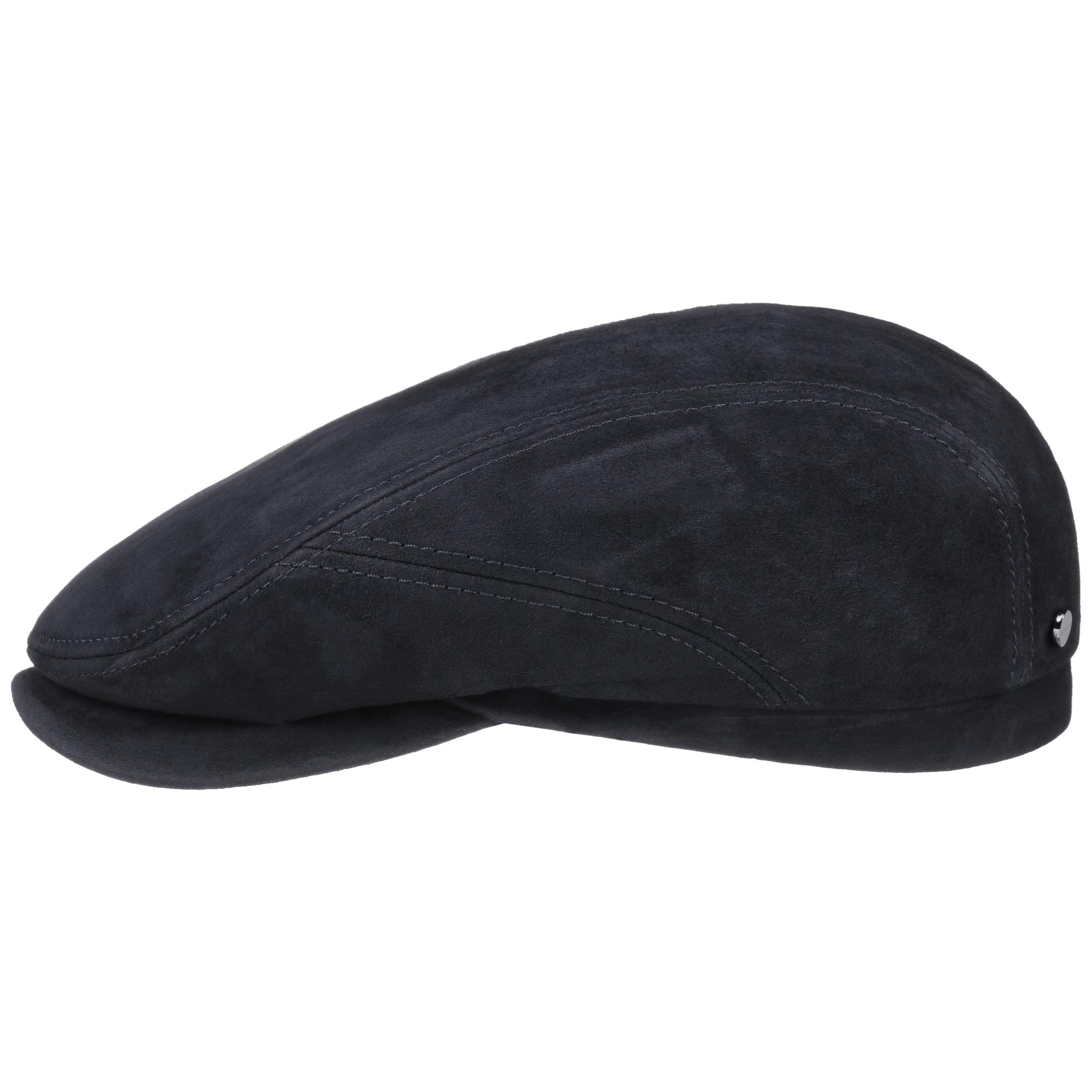 suede flat cap