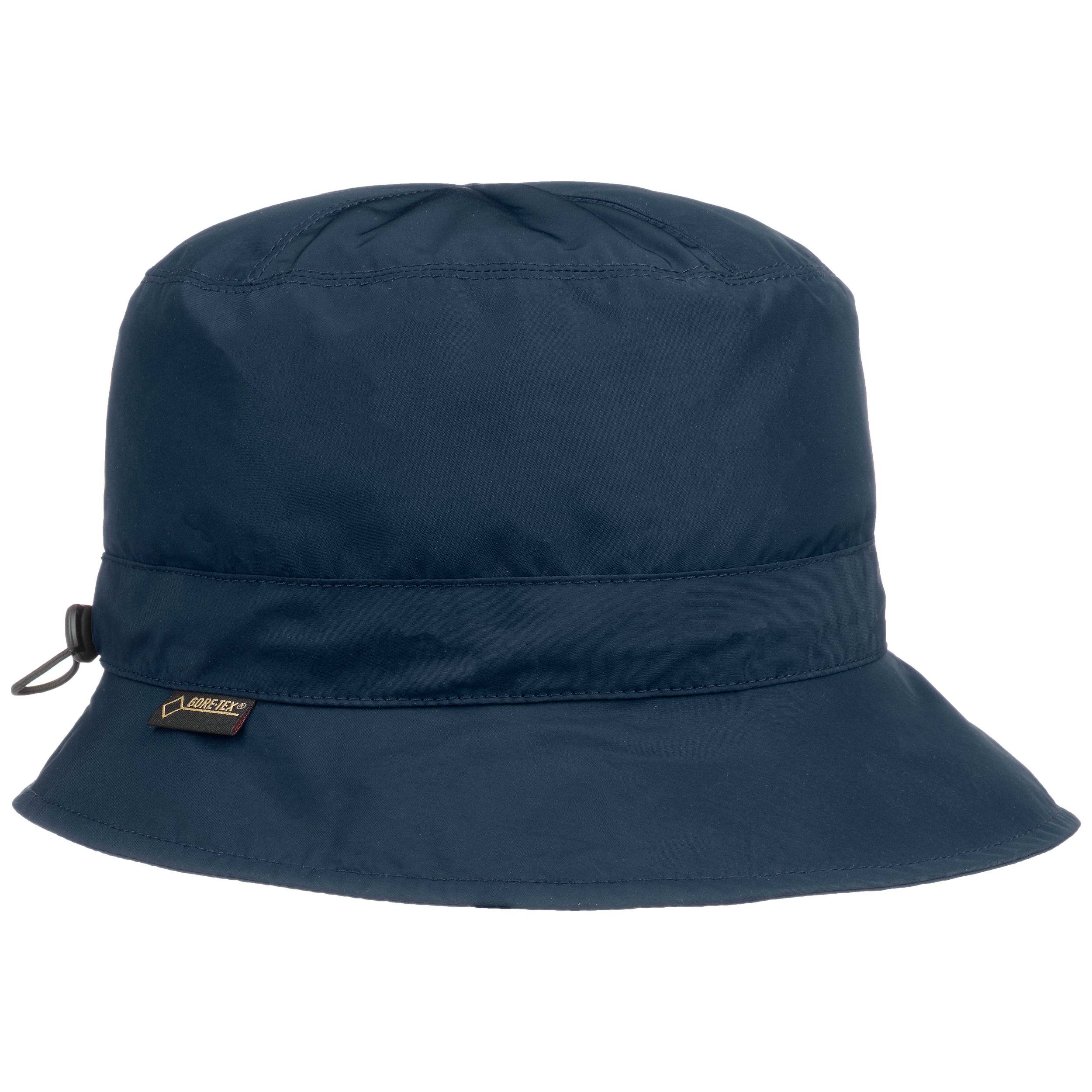 Seeberger Gore-Tex Regenhut mit Futter Fischerhut UV-Schutz Hut Outdoorhut Fleecefutter Stoffhut
