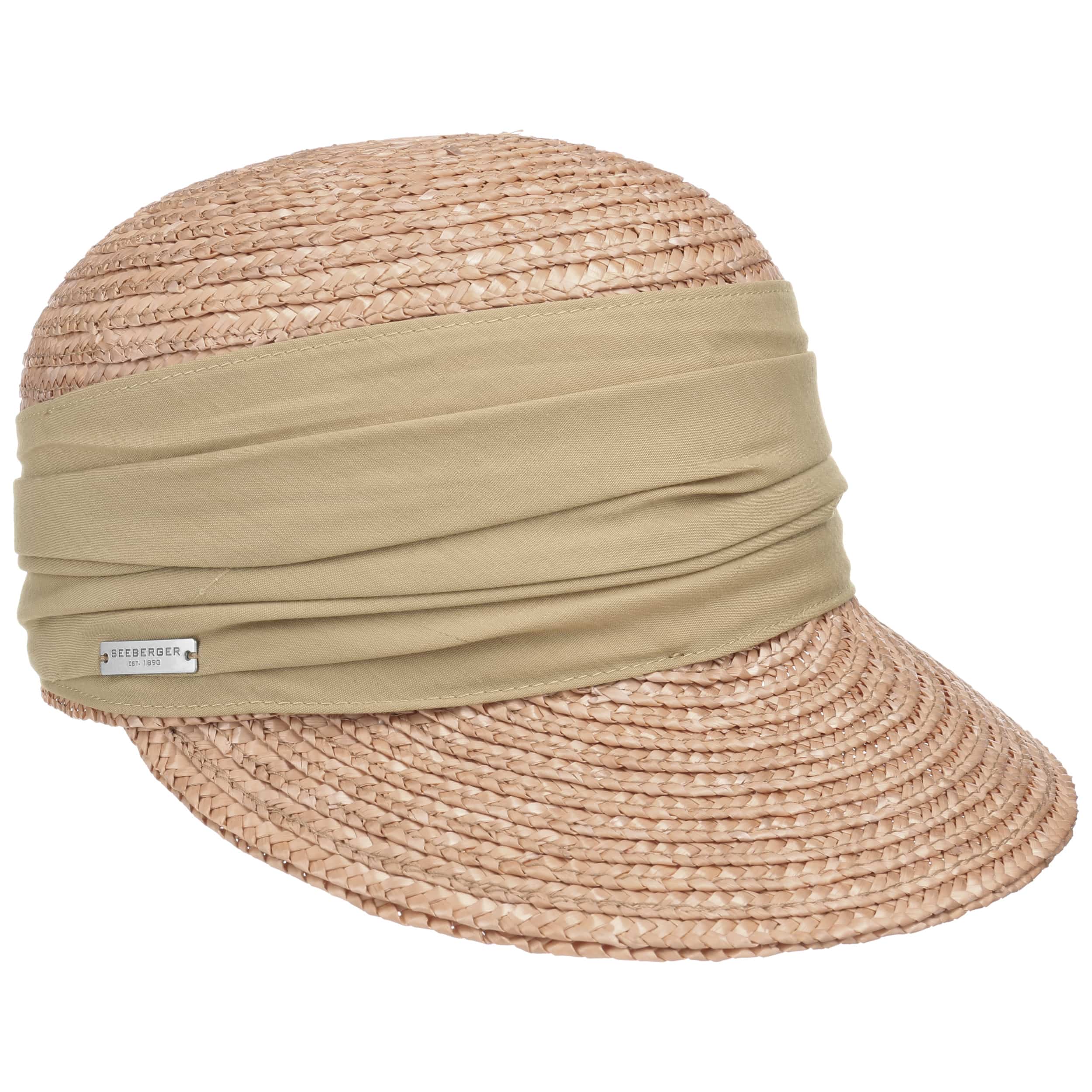 Seeberger Grace Straw Cap Women Caps Visors womens cap straw