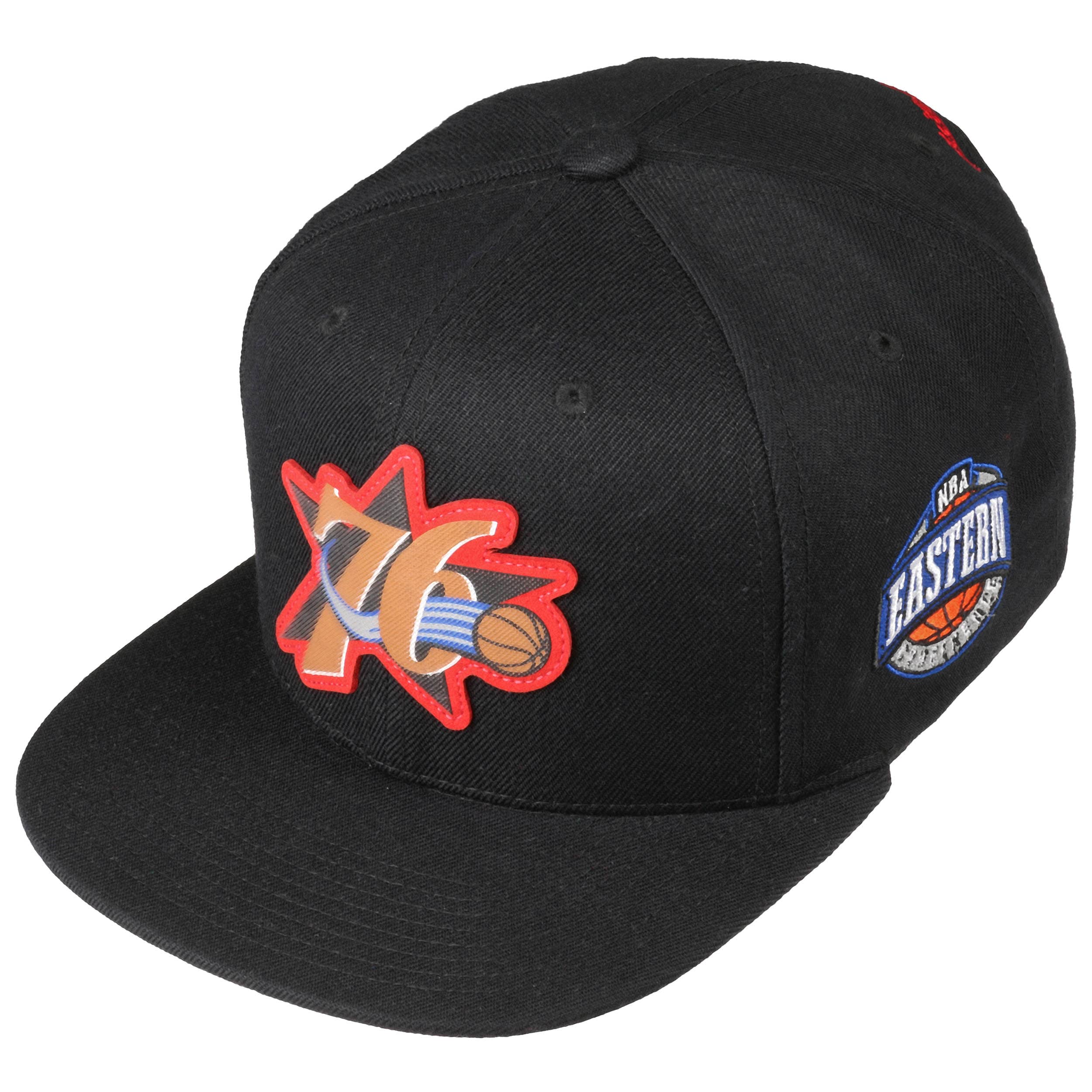 black 76ers hat