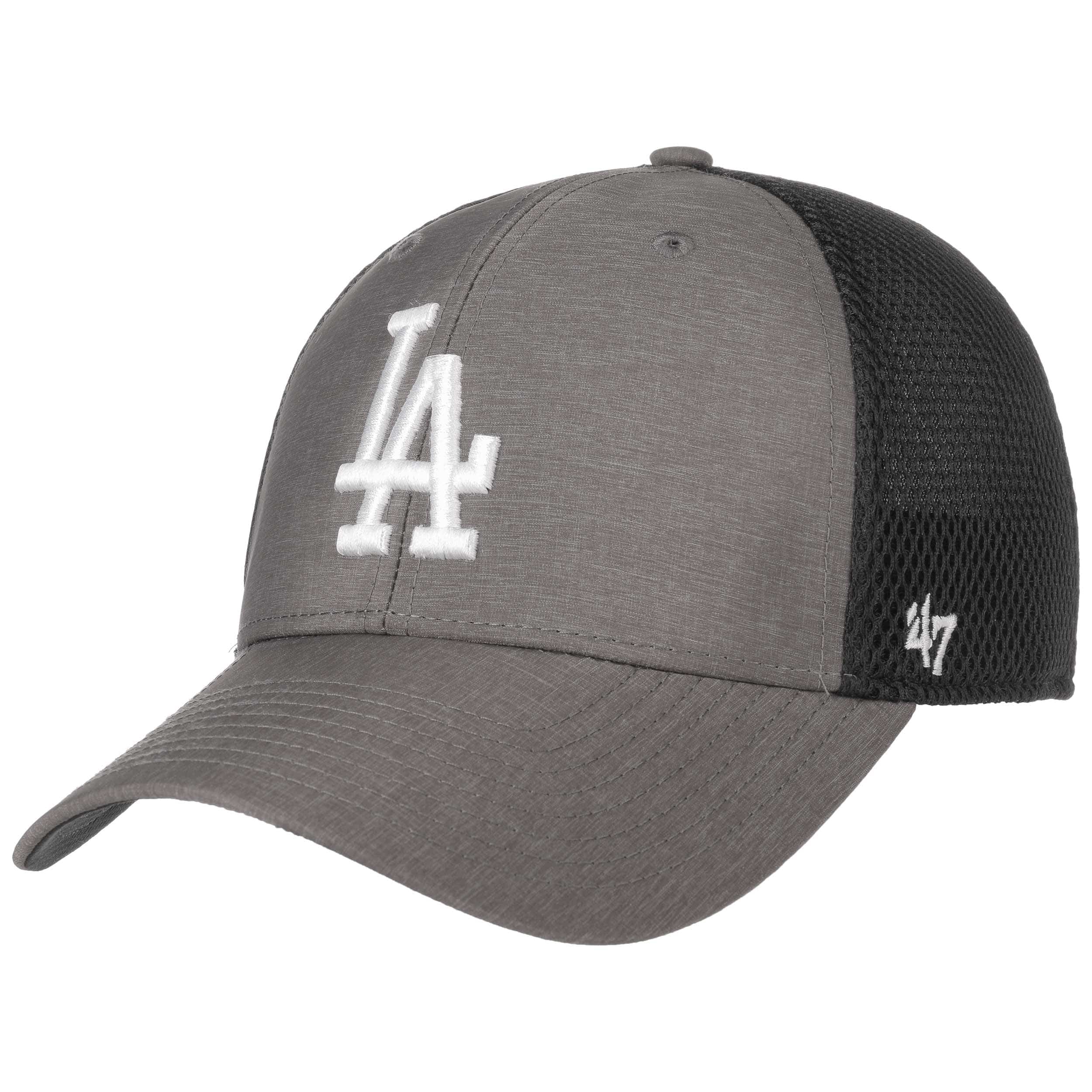 dodgers mesh trucker hat