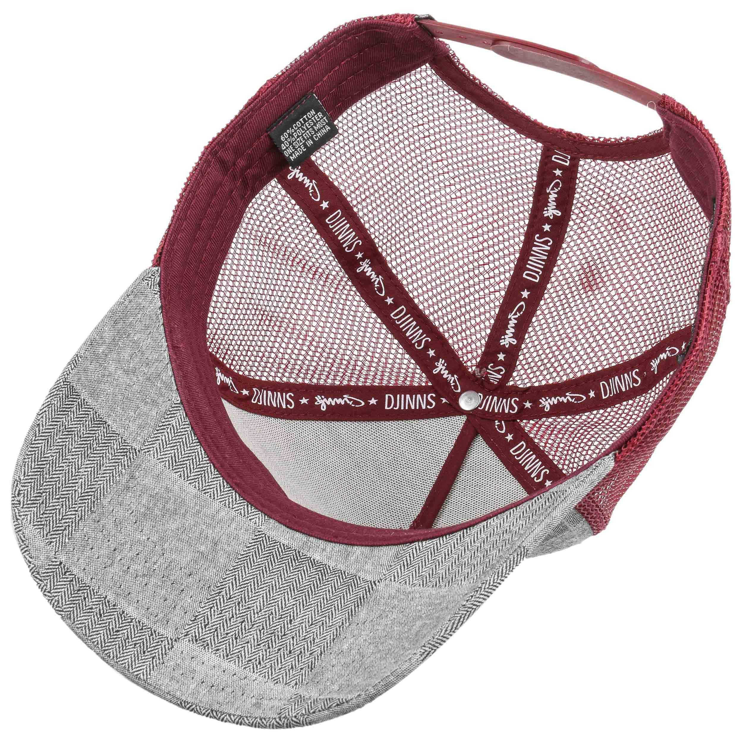 DJINNS Jersey Patch Trucker Cap - Mütze Kappe Meshcap Basecap Neu Cappy Caps Hat