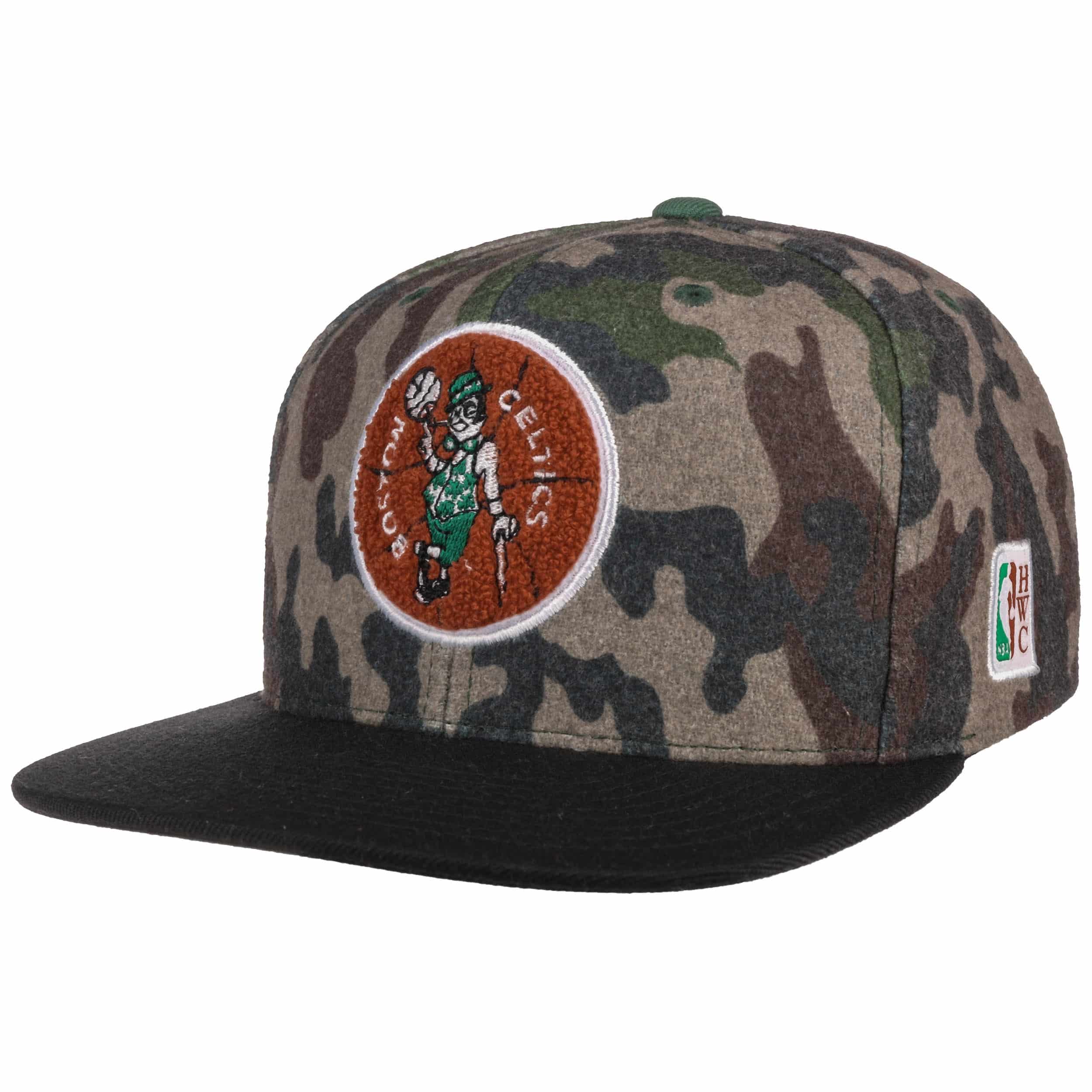 camo celtics hat