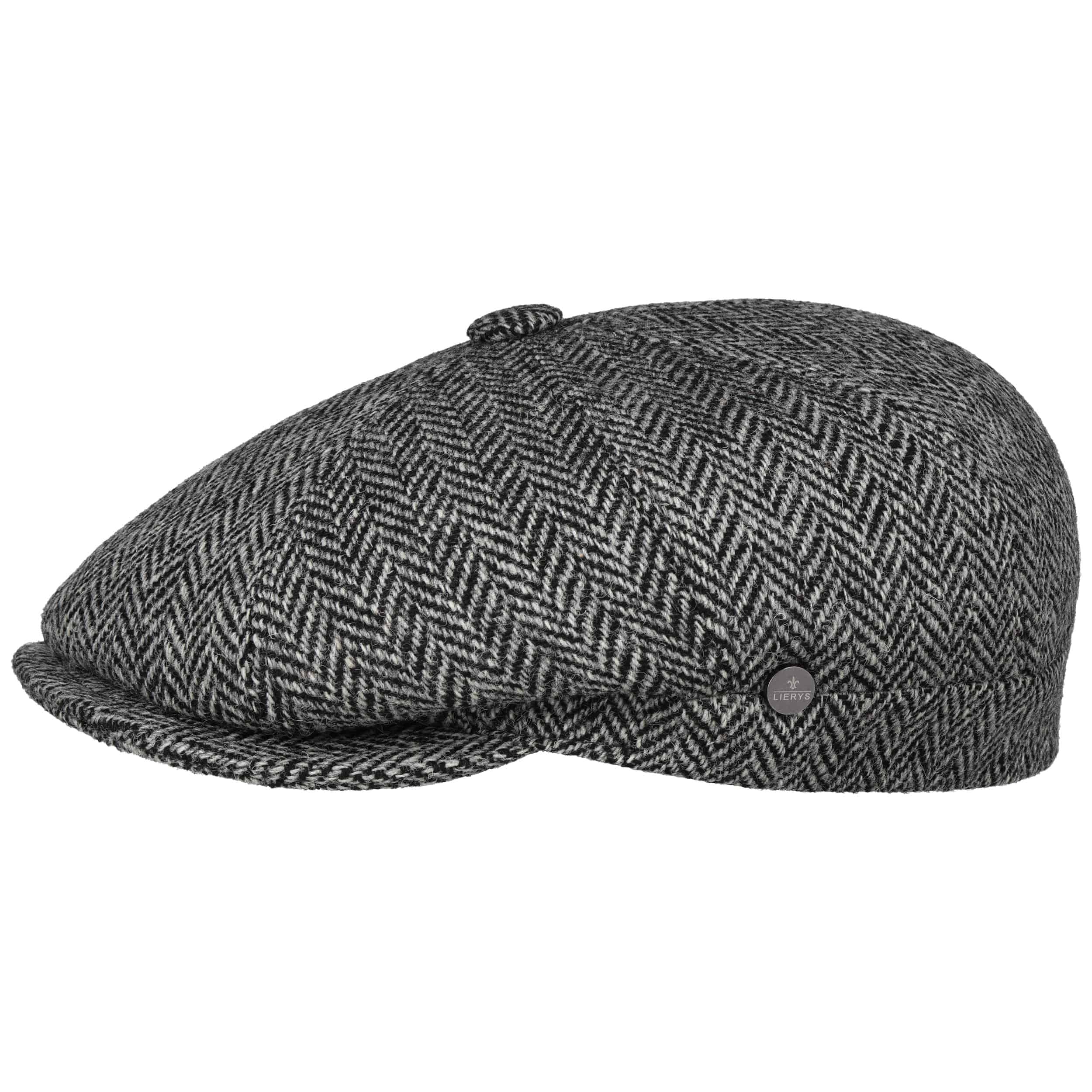 Lierys TWEED SCHIRM - Mütze - schwarz