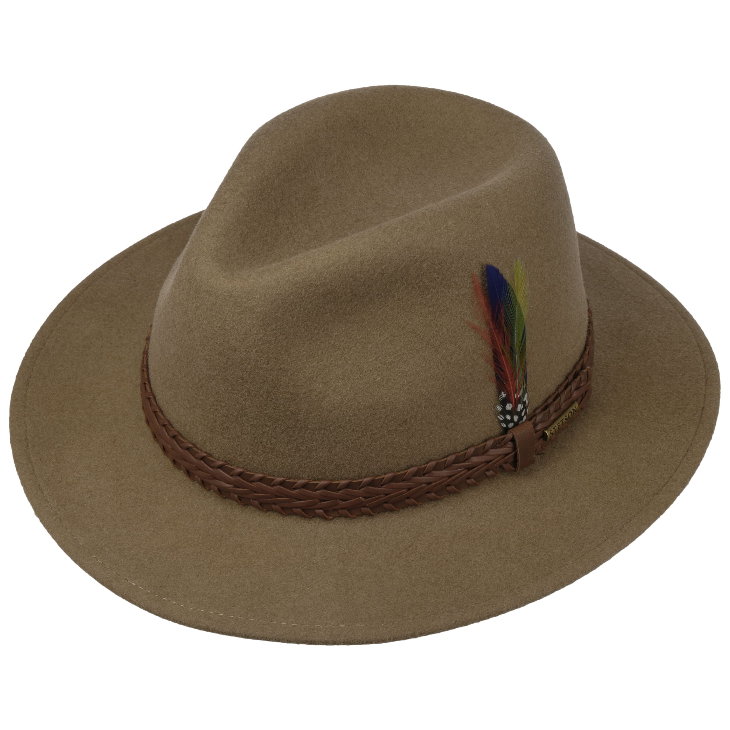 Stetson Viconti Traveller Wollfilzhut - Wasserdichter Outdoorhut Für Damen & Herren