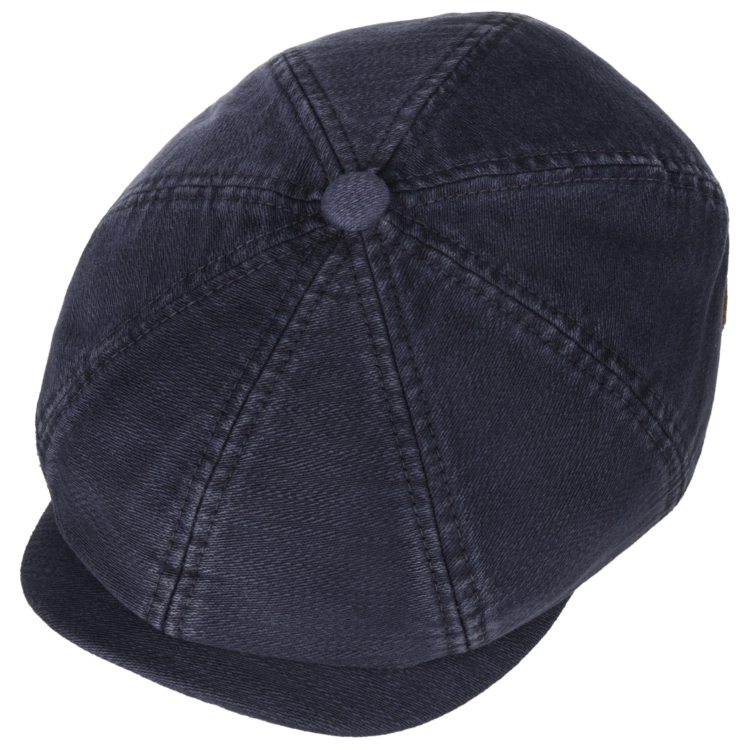 Stetson Hatteras Flatcap Schirmmütze - Baumwolle Mit UV-Schutz 40+