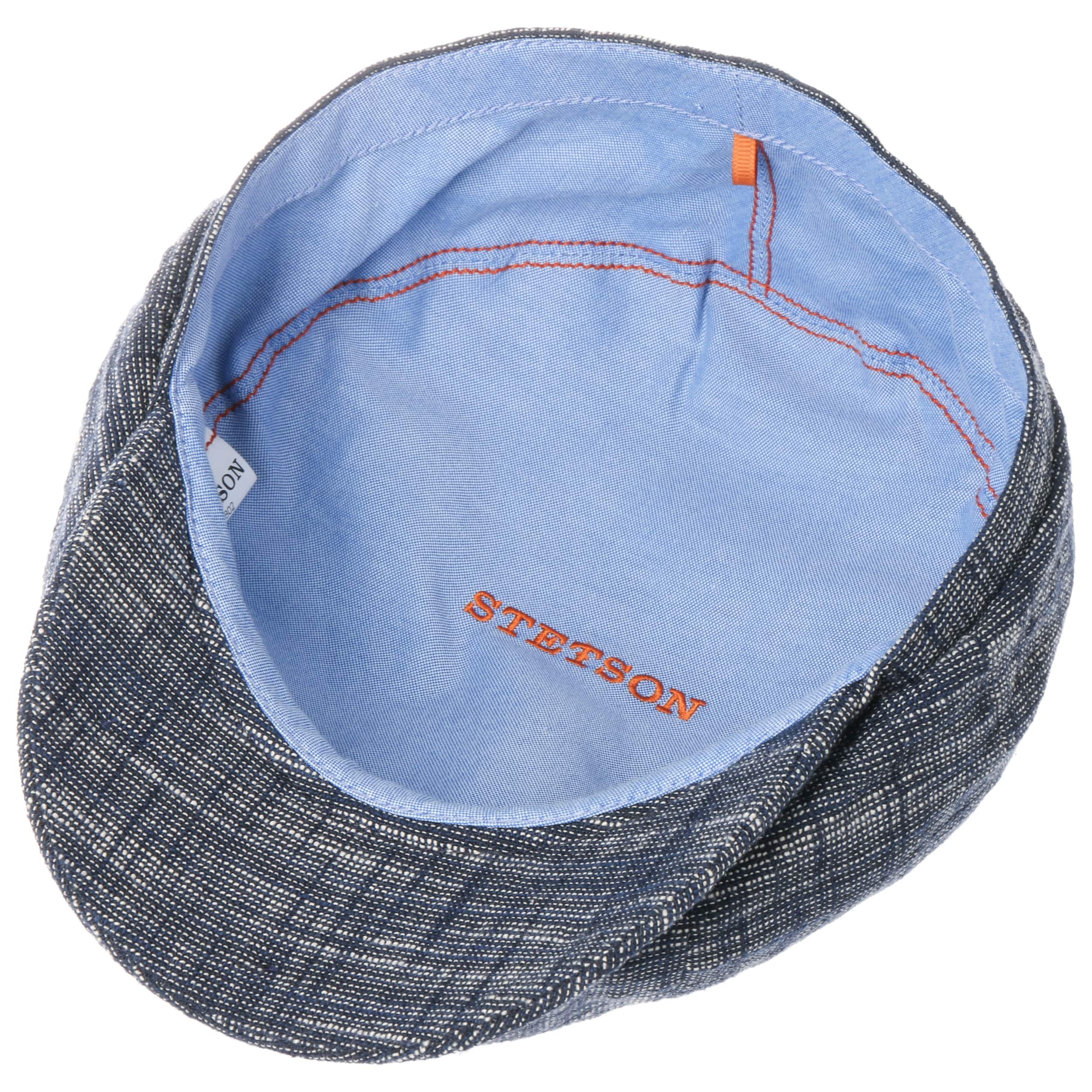 Hatteras Greeley Cotton Flat Cap by Stetson - 69,00