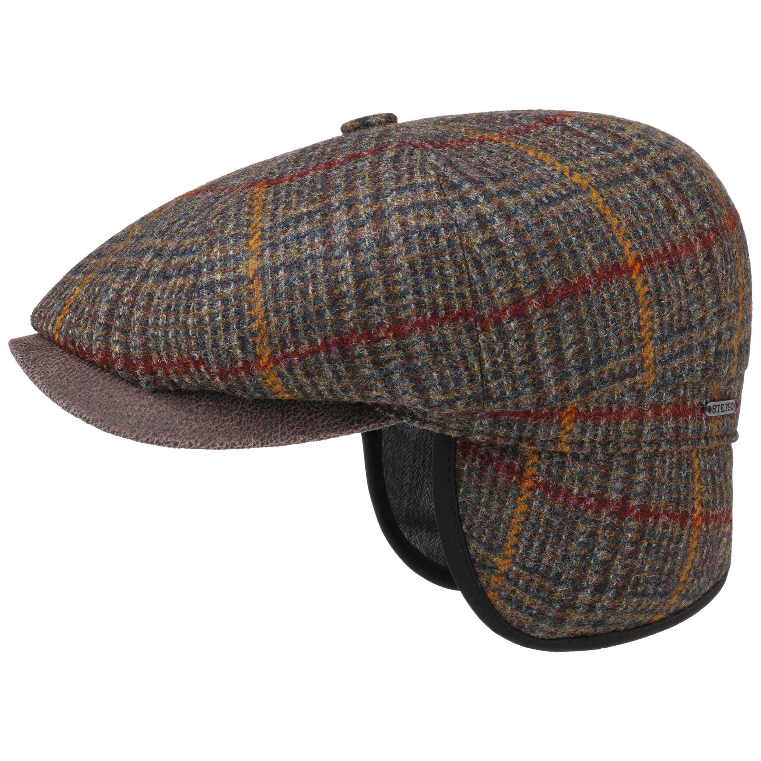 Hatteras Minto Flat Cap with Ear Flaps by Stetson - 89,00