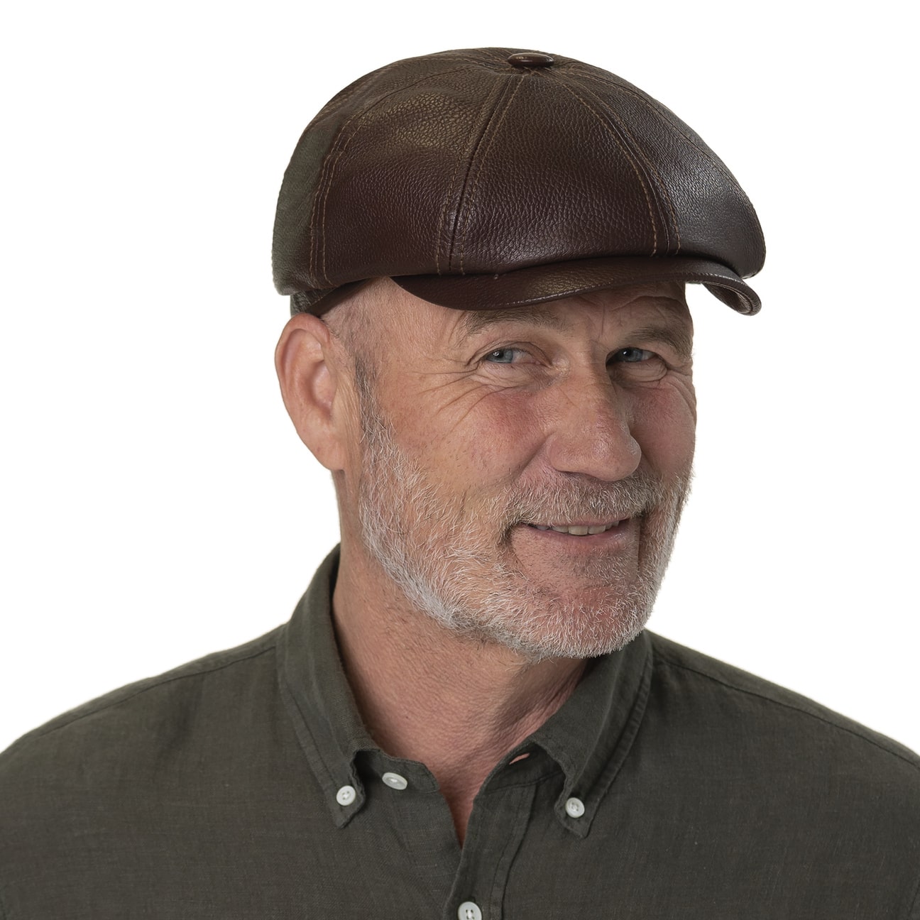 Hatteras New Lamb Nappa Flatcap by Stetson 179,00