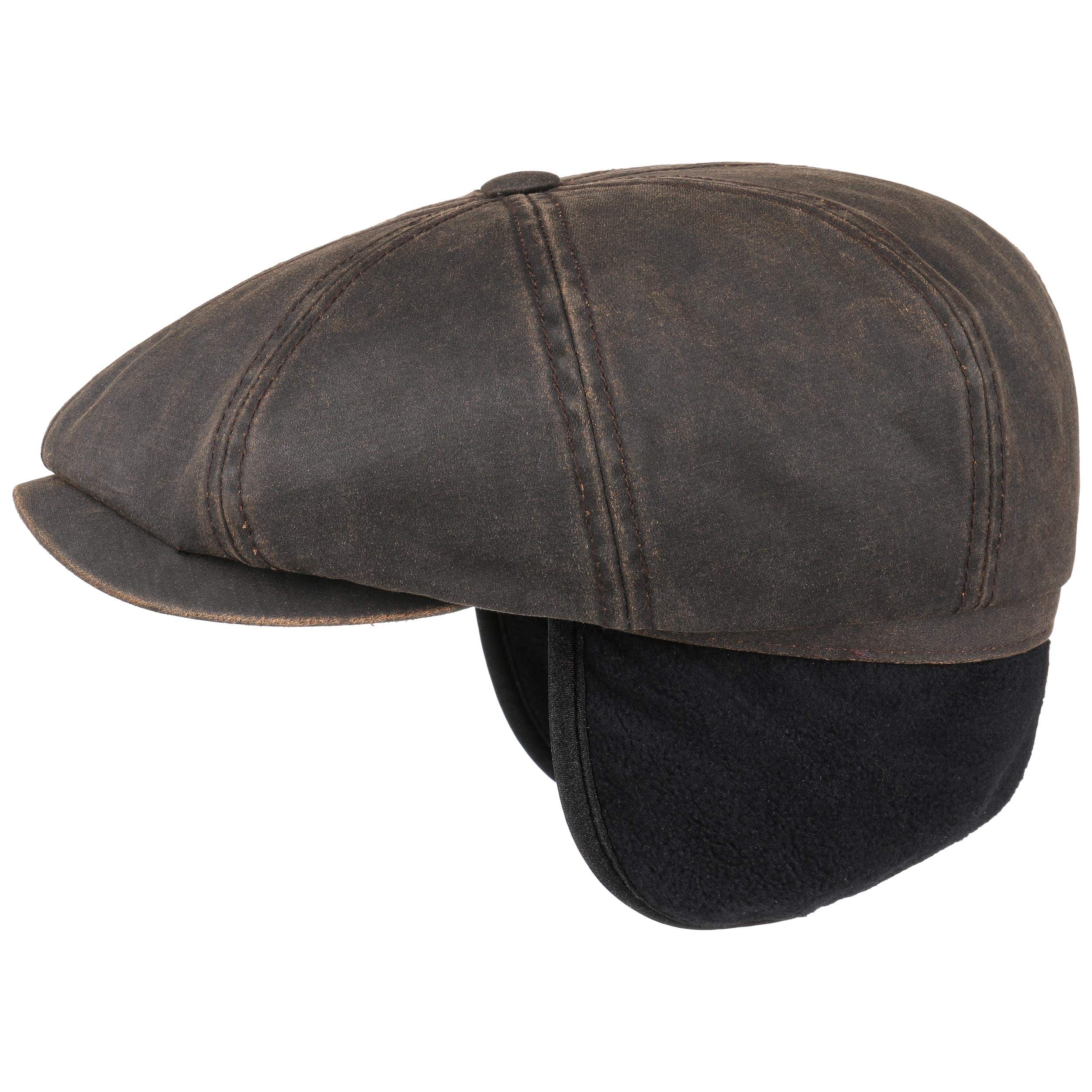 cap with a flap