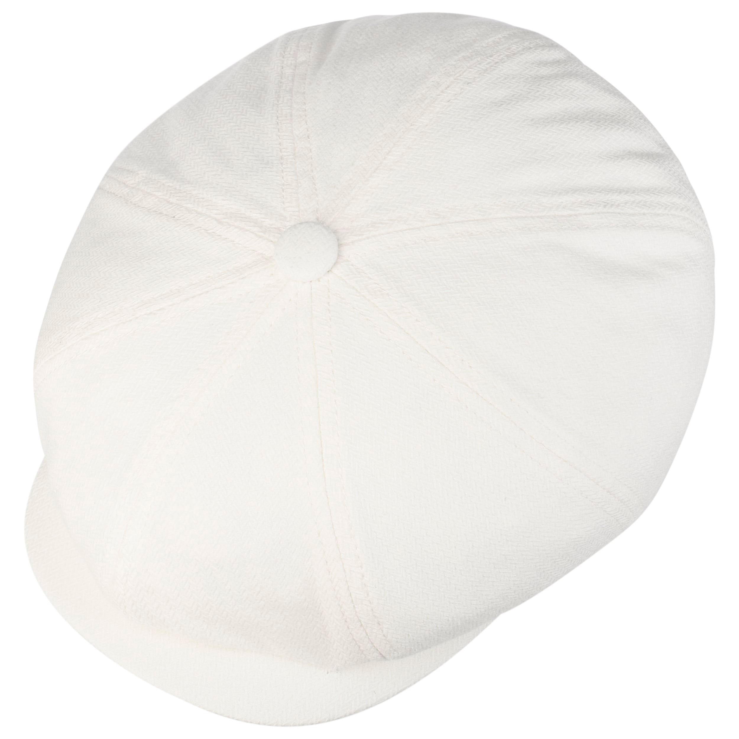 Hatteras Unlined Cotton Flat Cap by Stetson - 1159,00 kr