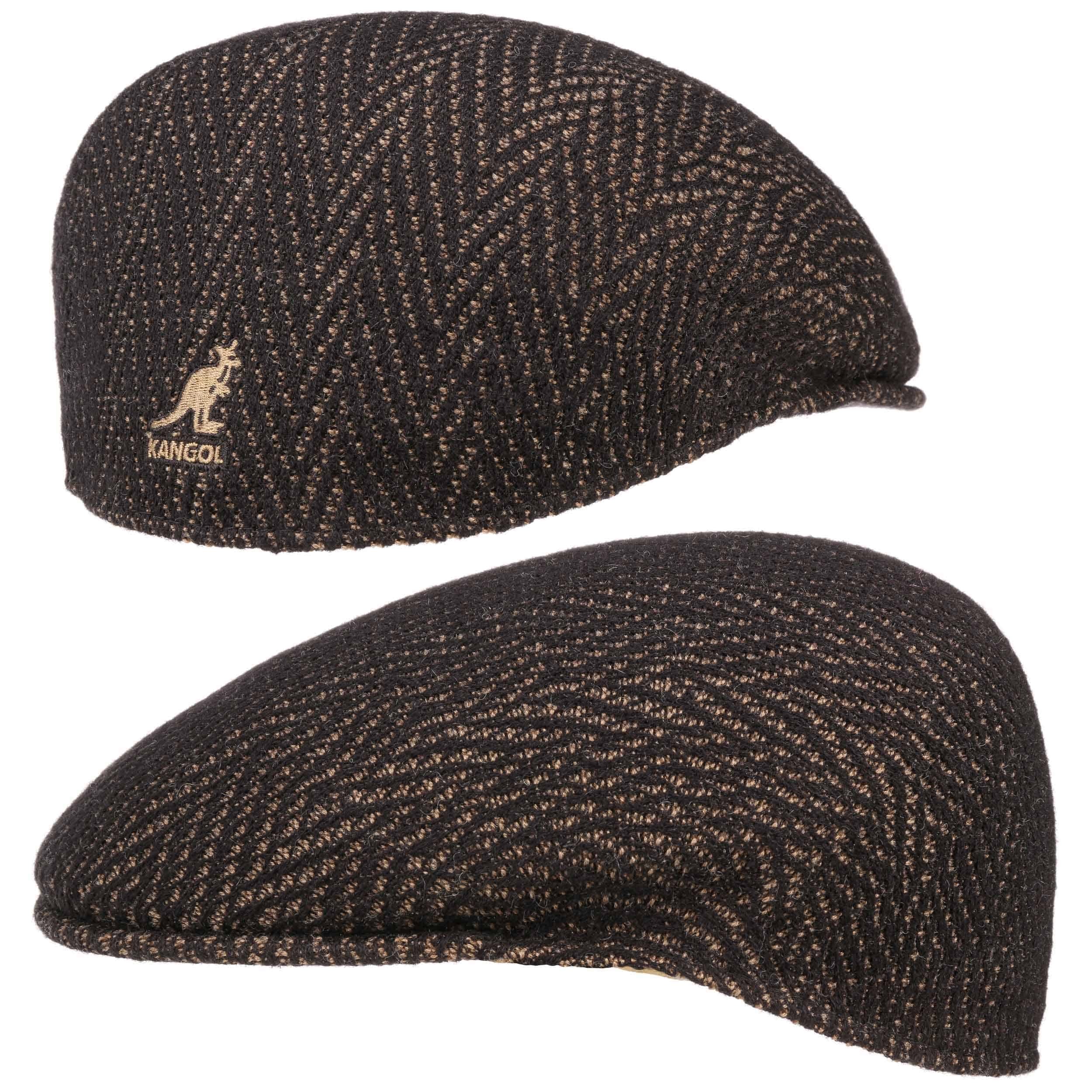 Kangol Cross Weave 504 Flatcap | Schirmmütze Aus Nylon | Schiebermütze Damen/Herren Herbst-Winter