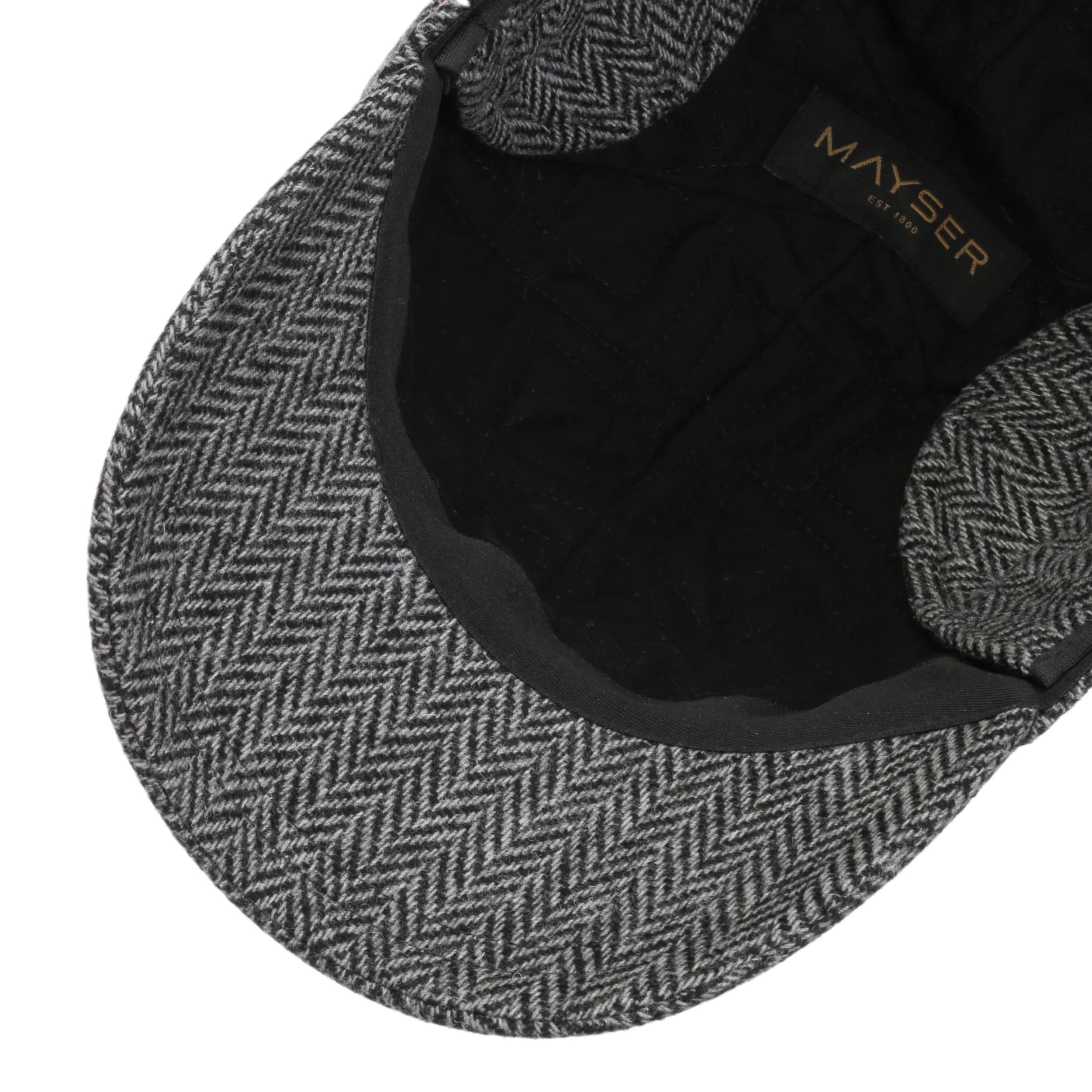 Schiebermütze / Schirmmütze - Stetson Hatteras Herringbone Wool