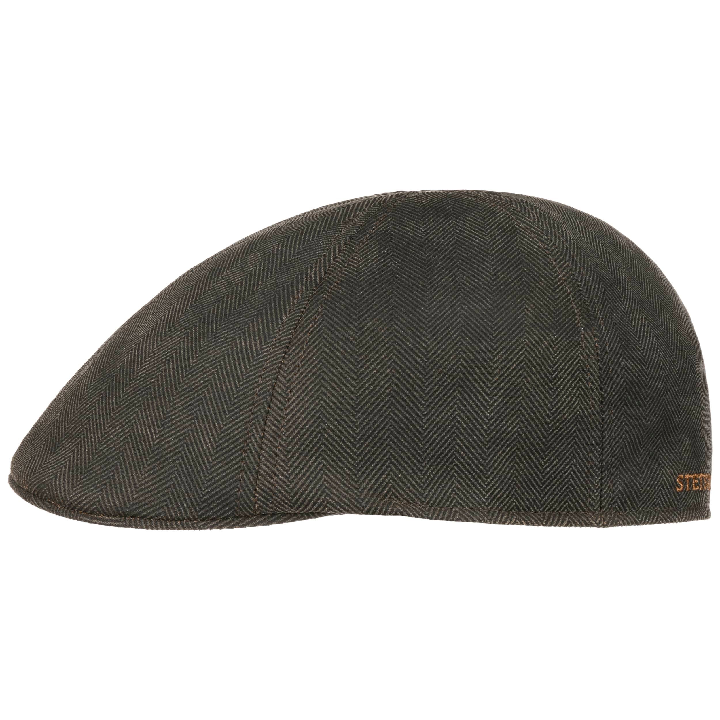 Herringbone Duck Flat Cap by Stetson - 369,00 kr