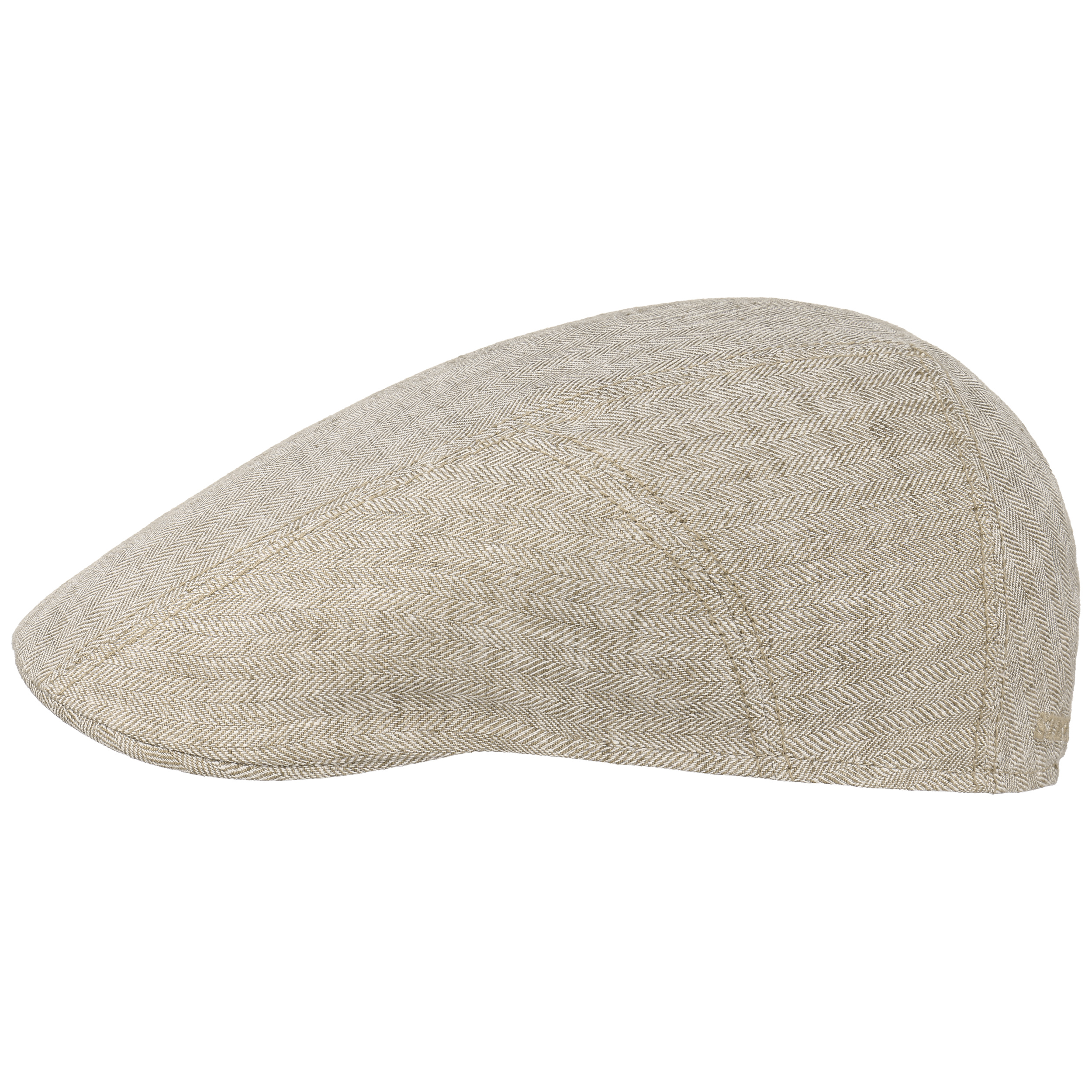 Linshenyoulu Flatcap Cap Fibonacci Rindleder-echtes Leder Schirmm/ütze mittleres Alter und Alter Mann Vintage-Flatcap Ohr-Schutz-Barett-Hut,Schwarz,L