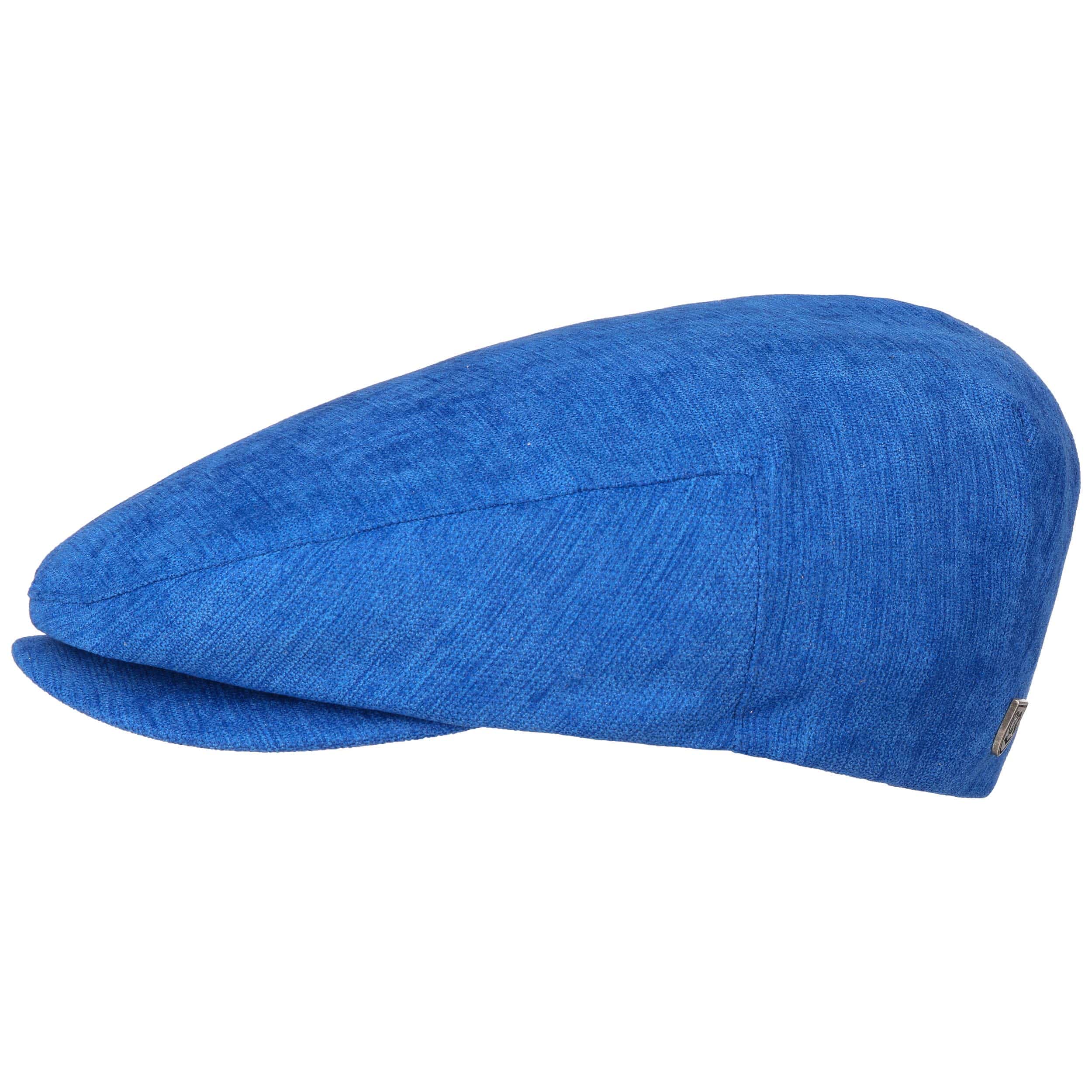 blue flat cap