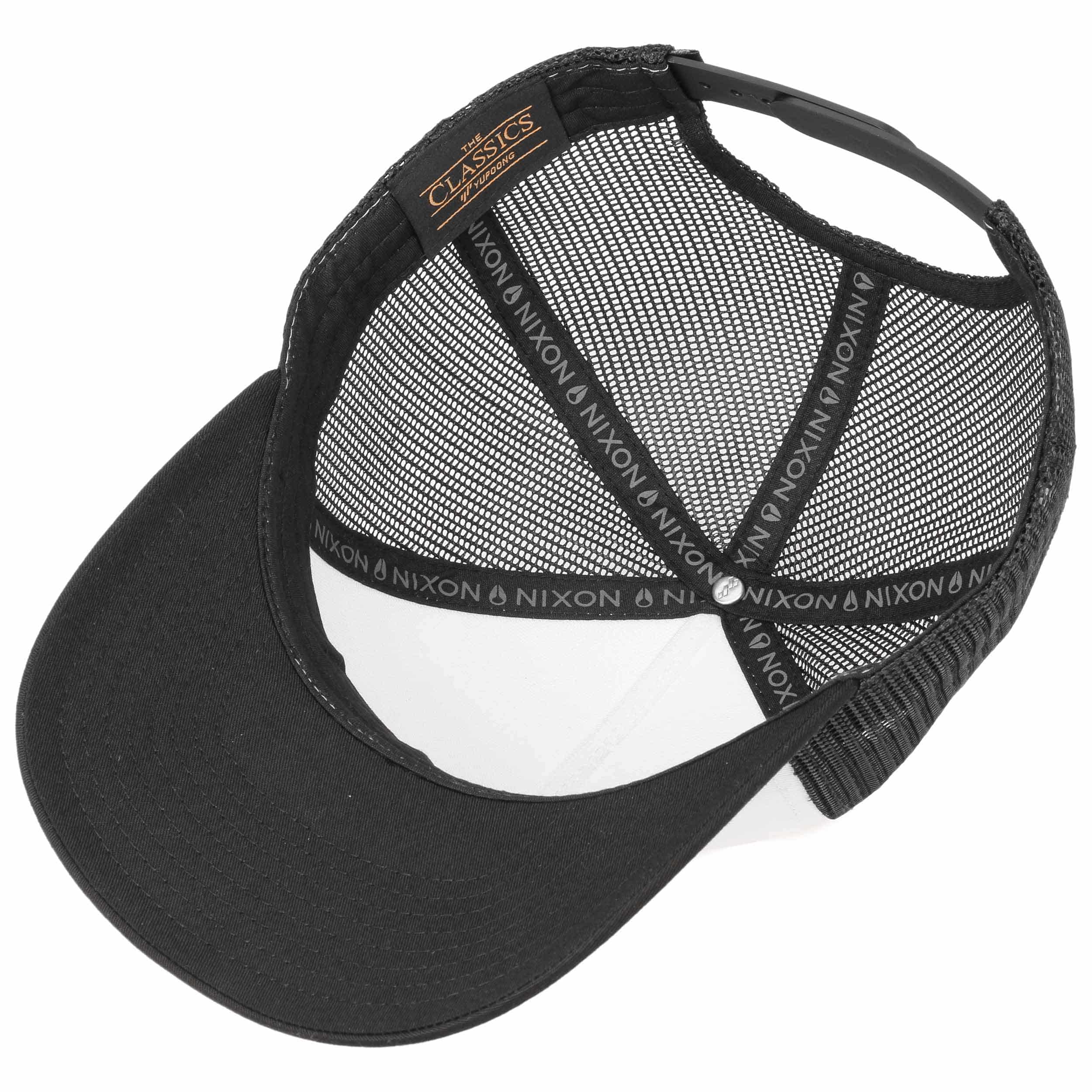 Rapper Cotton 5 Panel Trucker Cap (Zwart/Zwart