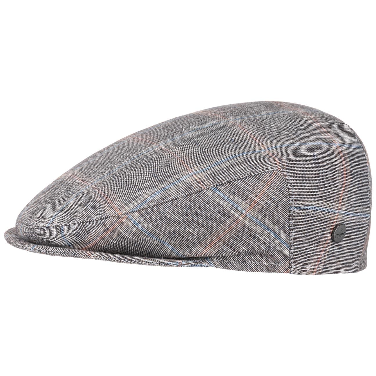 Inglese Mélange Checked Flat Cap by Lierys 28,95