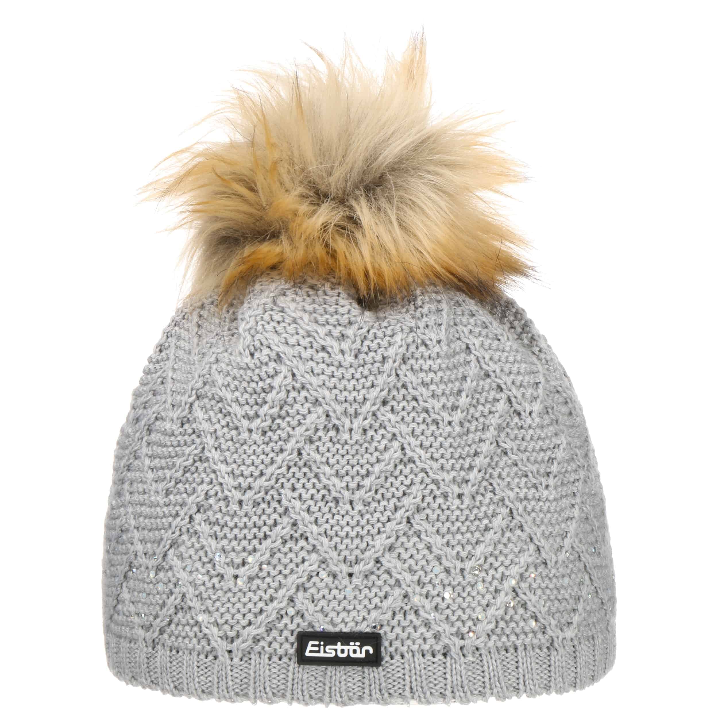 beanie hat with swarovski crystals
