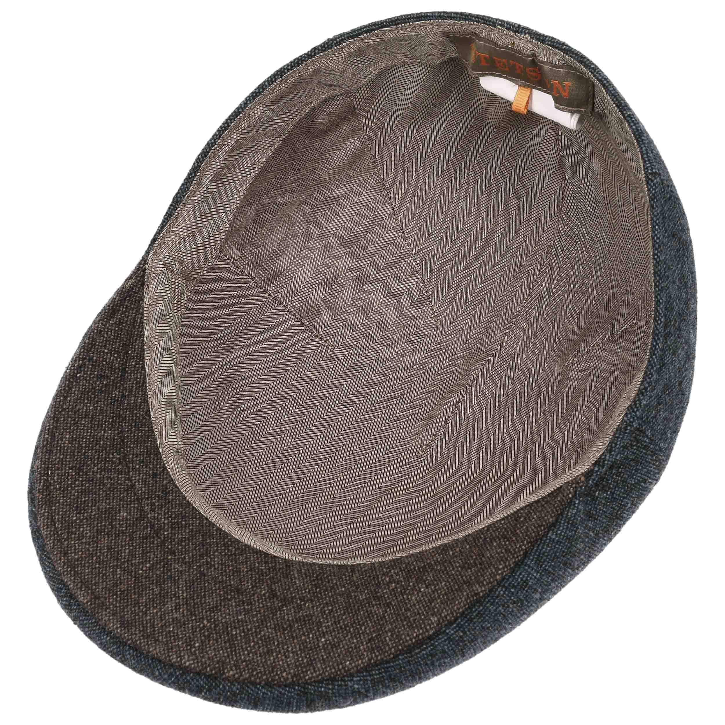 Stetson Reid Wool Flatcap - Herren Mütze Mit Kaschmir - Made In EU